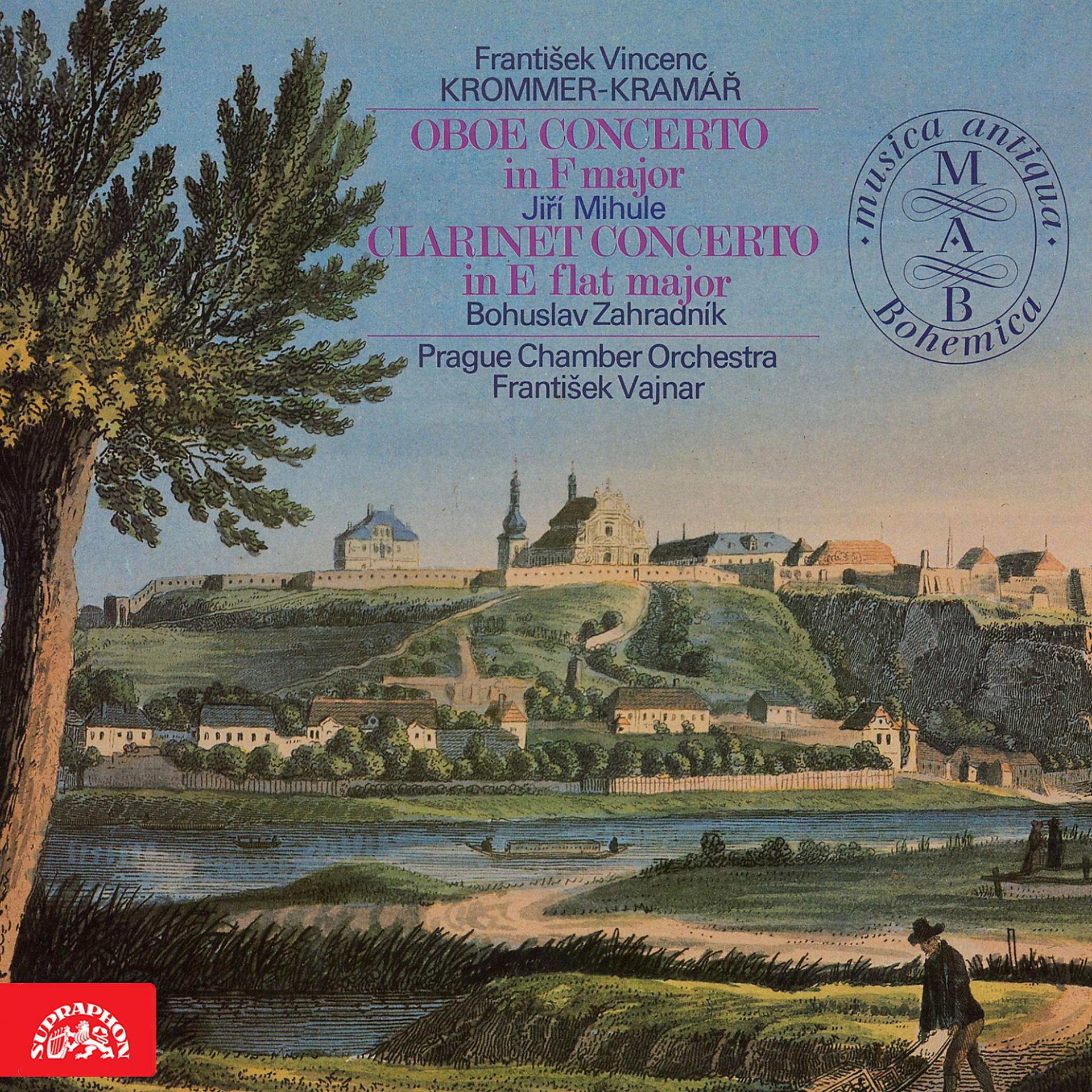 Постер альбома Krommer-Kramář: Oboe Concerto in F Major, Clarinet Concerto in E-Flat Major