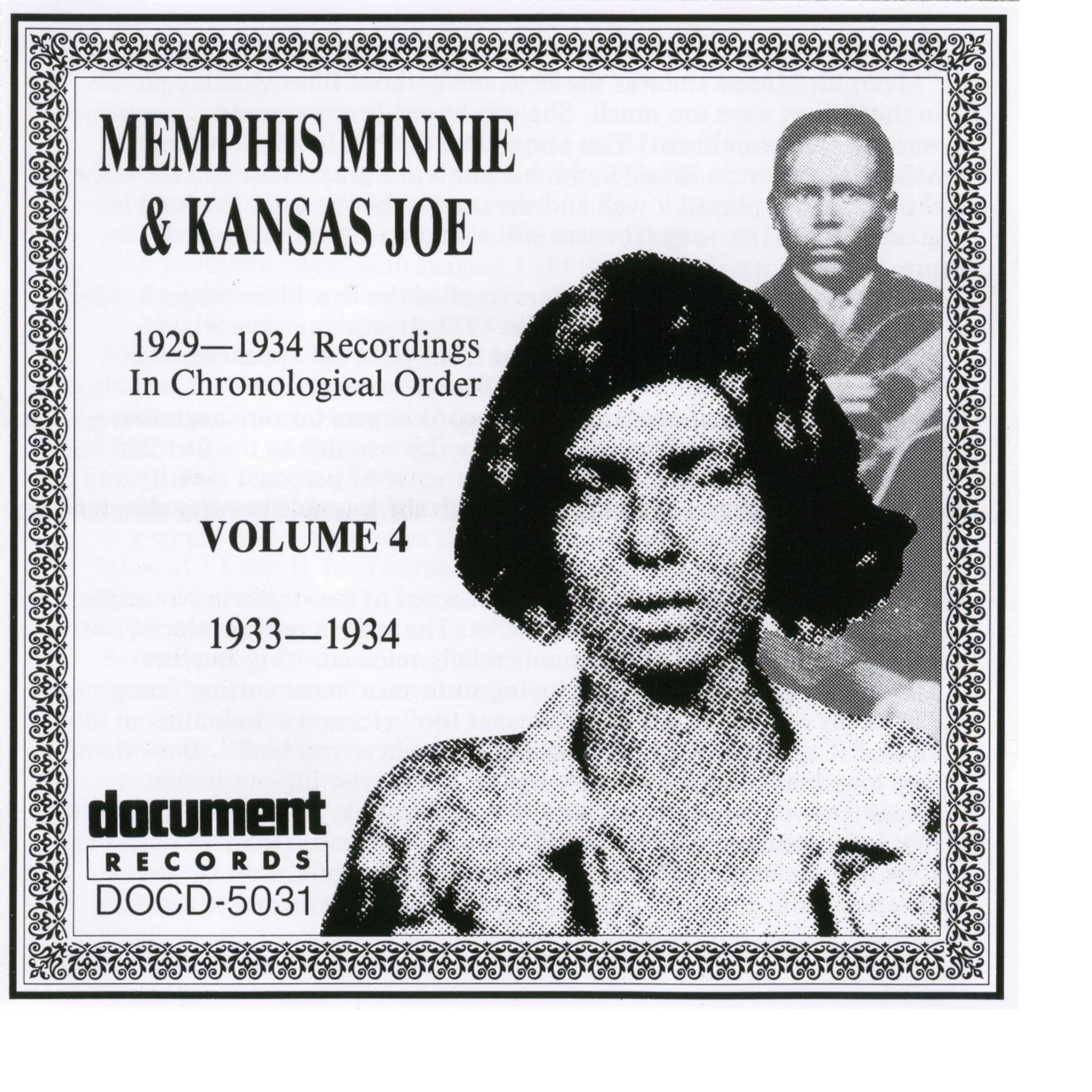 Постер альбома Memphis Minnie & Kansas Joe Vol. 4 (1933 - 1934)