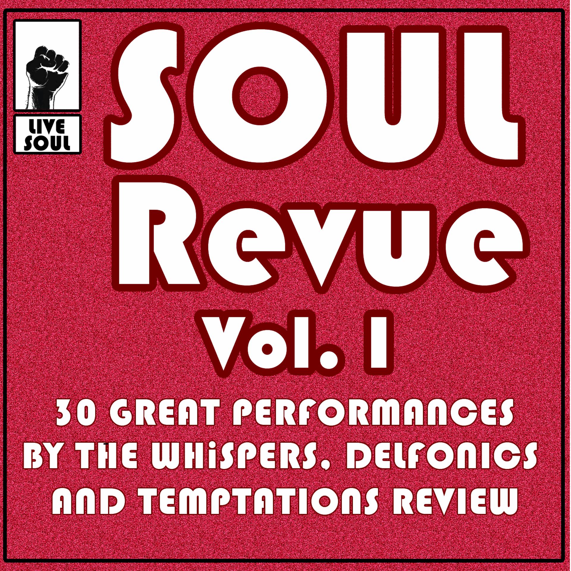 Постер альбома Soul Revue Vol. I 30 Great Performances by the Whispers, Delphonics and Temptations Review
