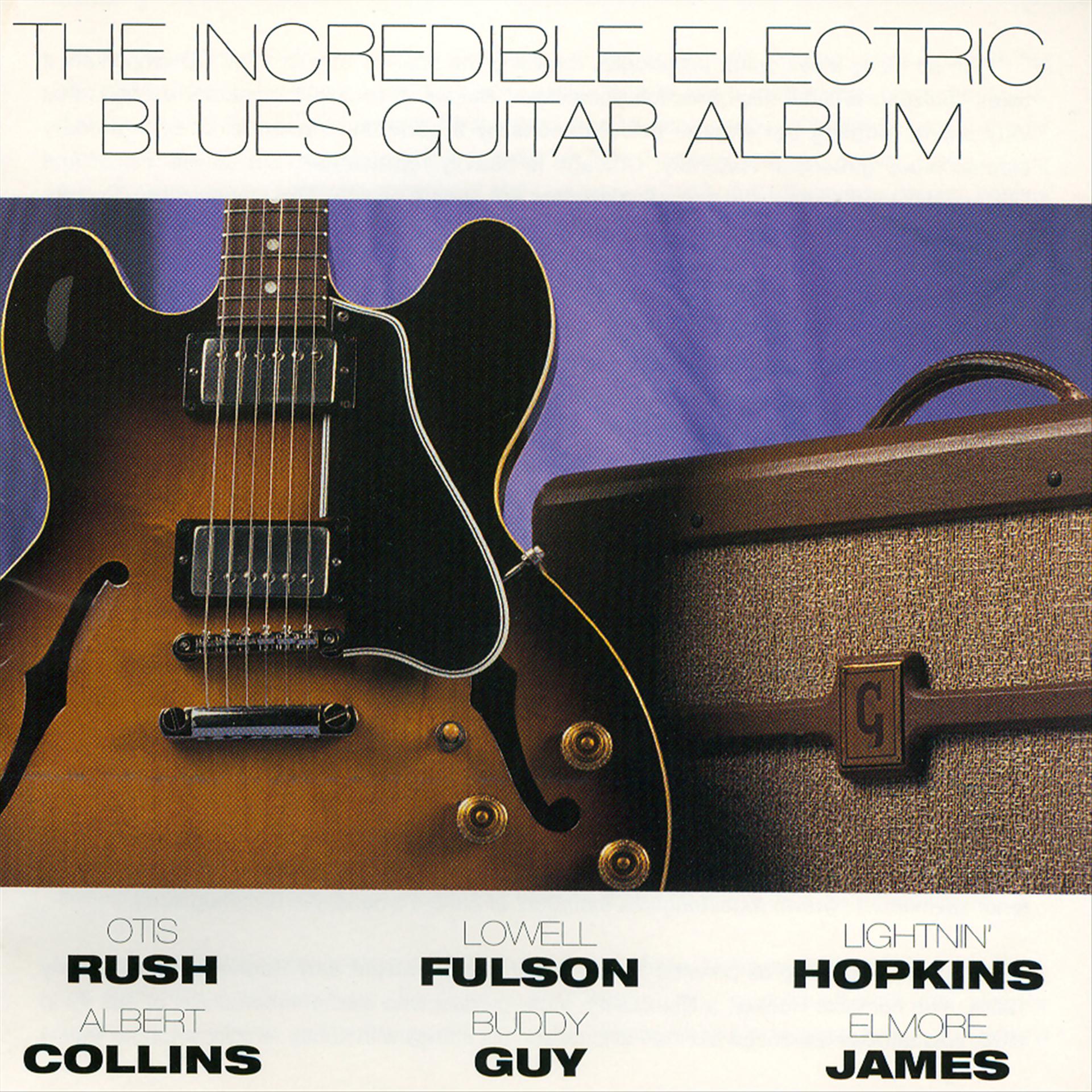 Постер альбома The Incredible Electric Blues Guitar Album