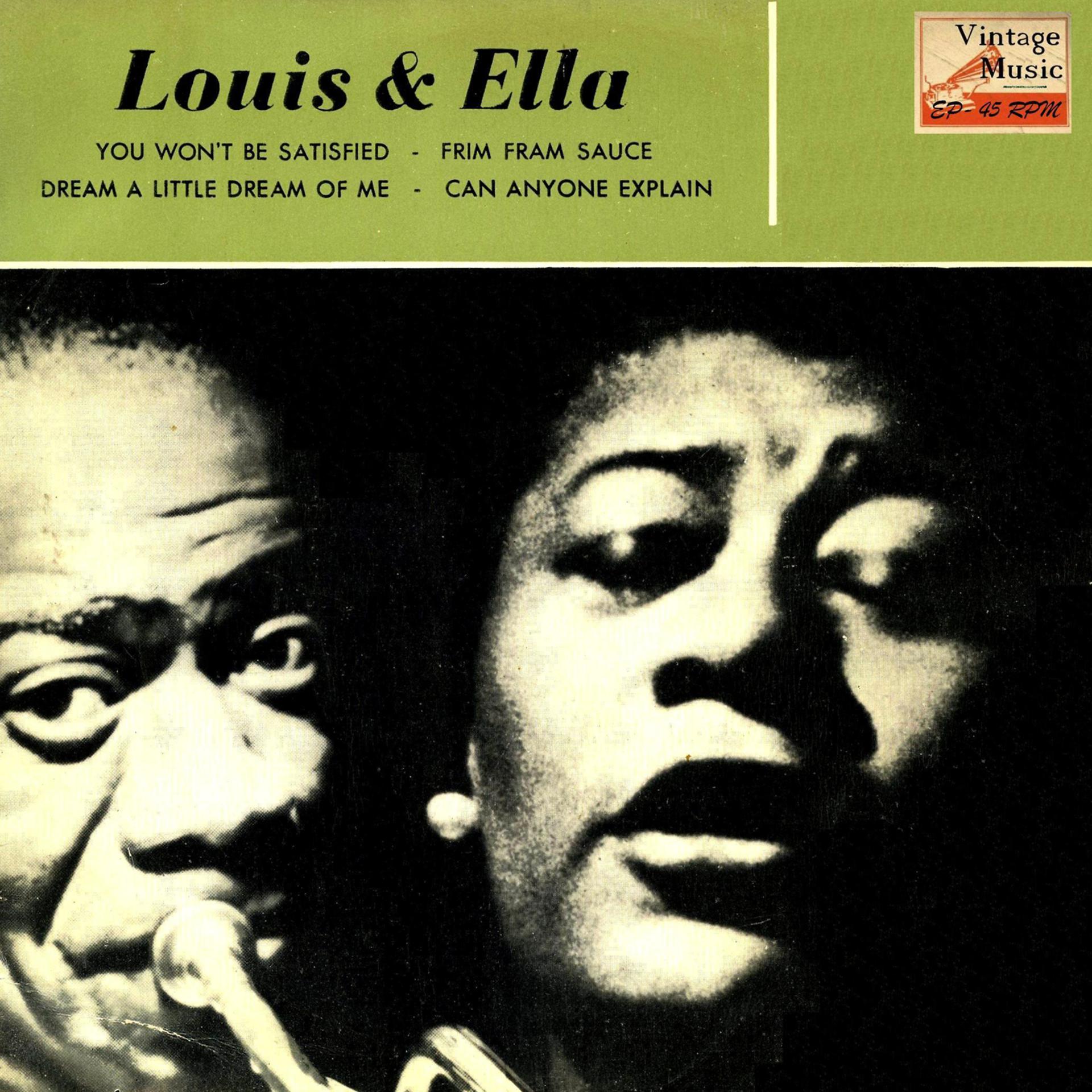 Постер альбома Vintage Vocal Jazz / Swing No. 88 - EP: Louis & Ella