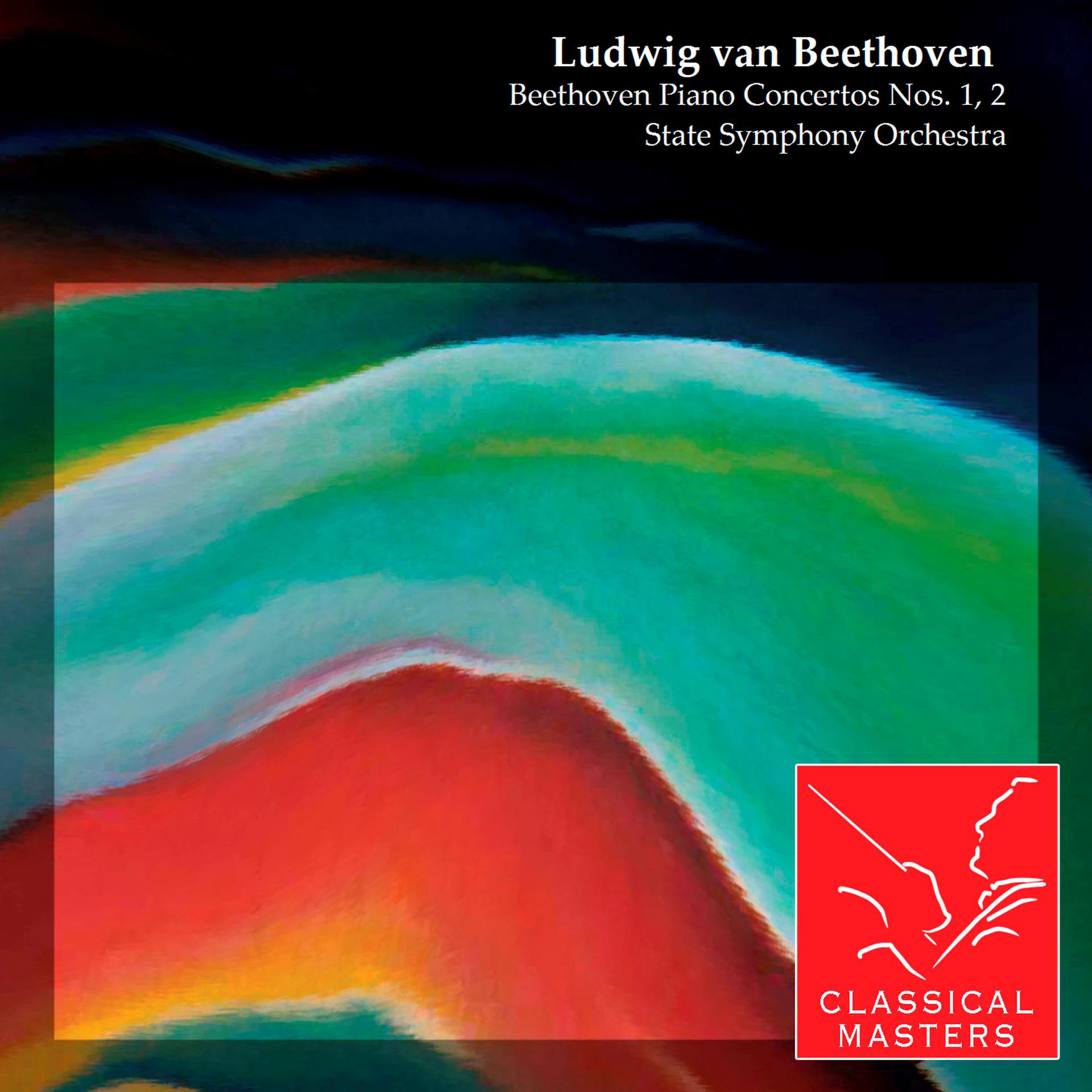Постер альбома Beethoven Piano Concertos Nos. 1, 2