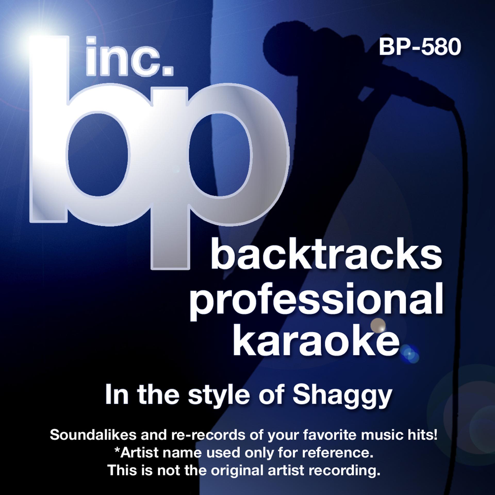 Постер альбома Karaoke - In the Style of Shaggy (Karaoke Version)
