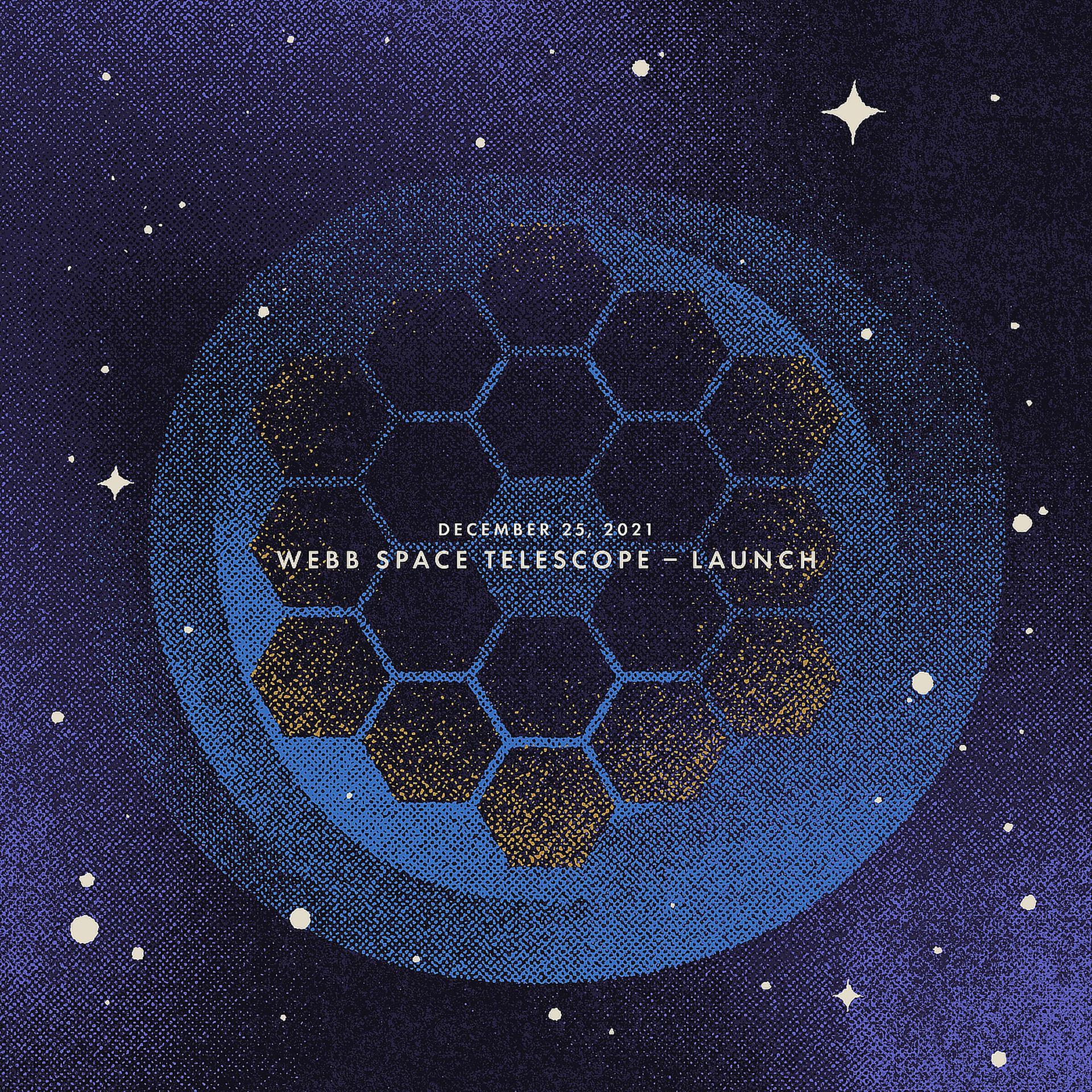 Постер альбома December 25, 2021: Webb Space Telescope - Launch