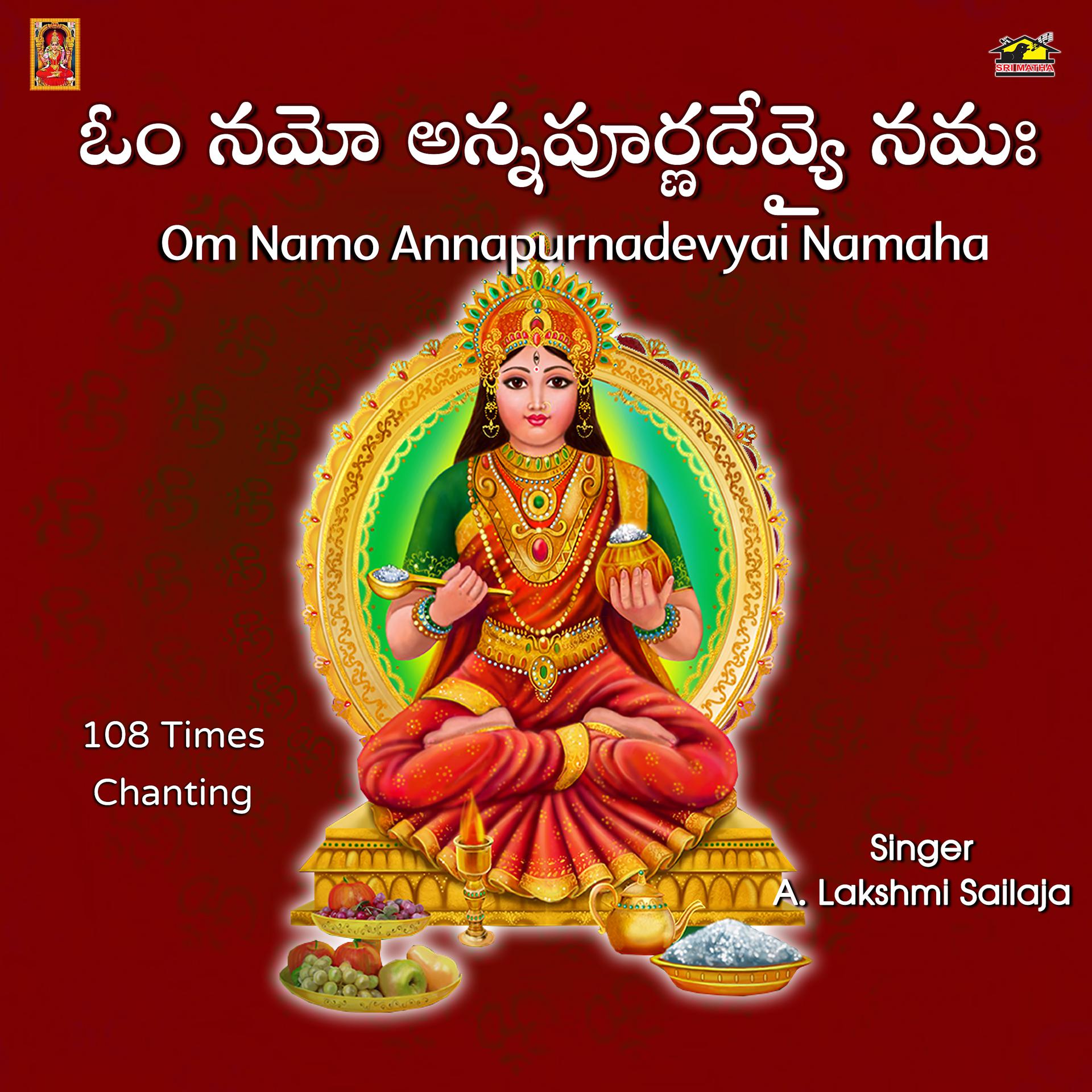 Постер альбома Om Namo Annapurnadevyai Namaha