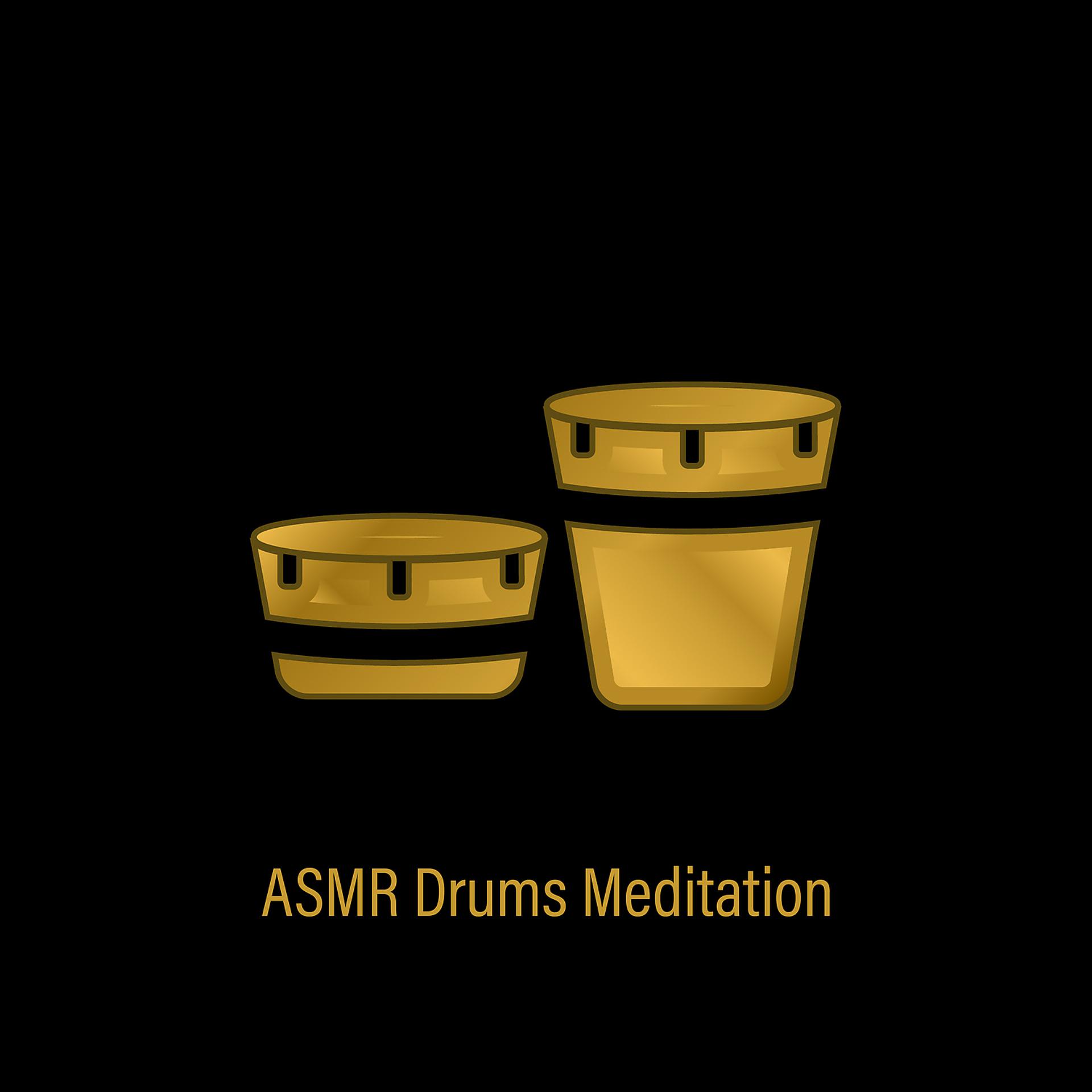 Постер альбома ASMR Drums Meditation: Pure Sounds (Healing Therapy)