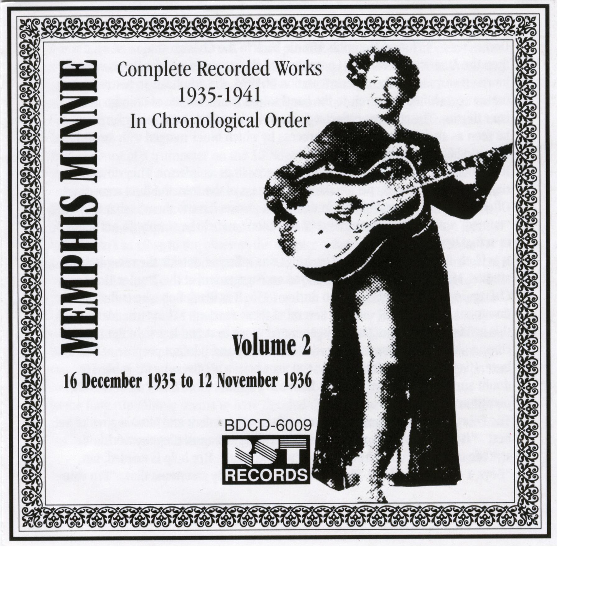 Постер альбома Memphis Minnie Vol. 2 (1935-1936)