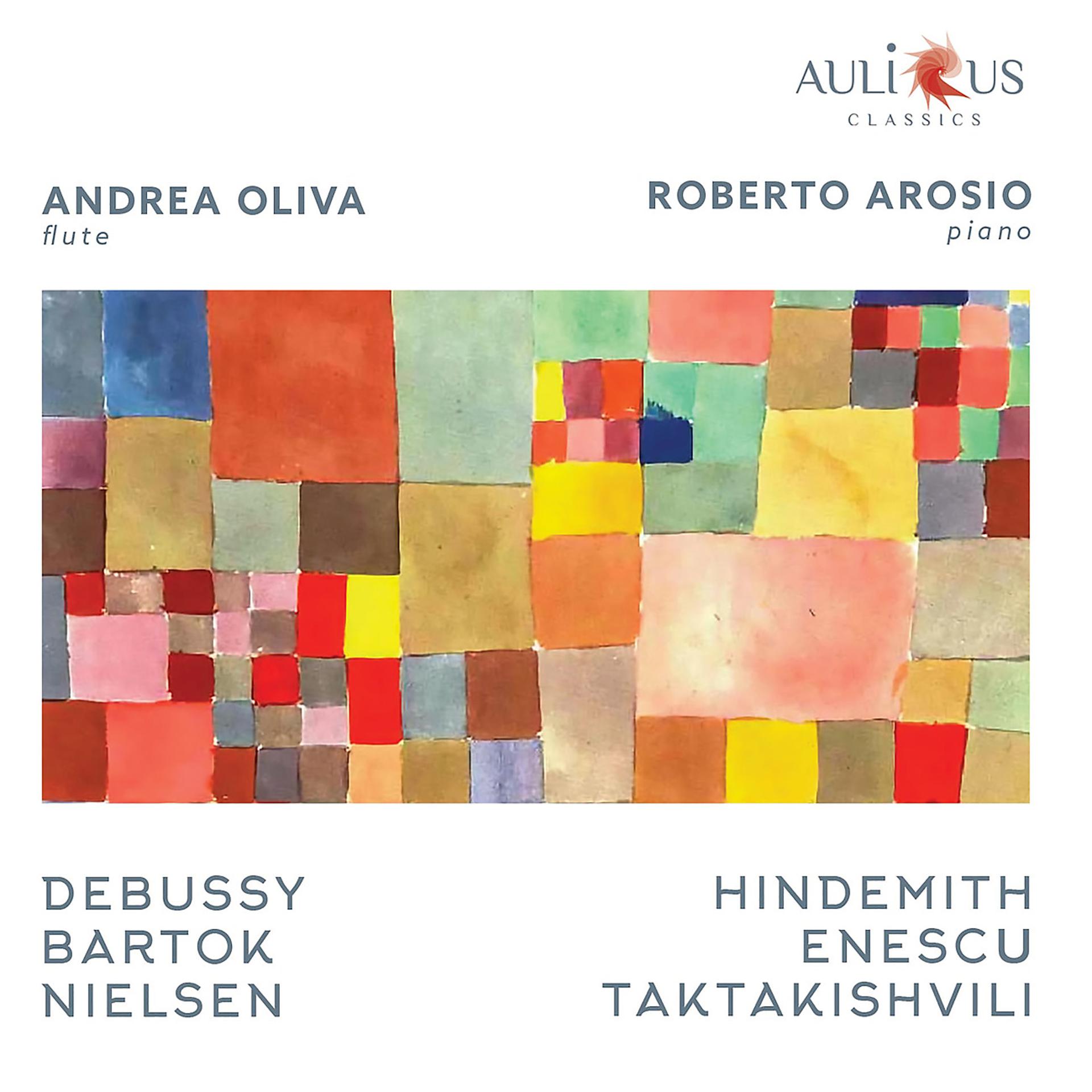 Постер альбома Debussy, Bartok, Nielsen, Hindemith, Enescu, Taktakishvili