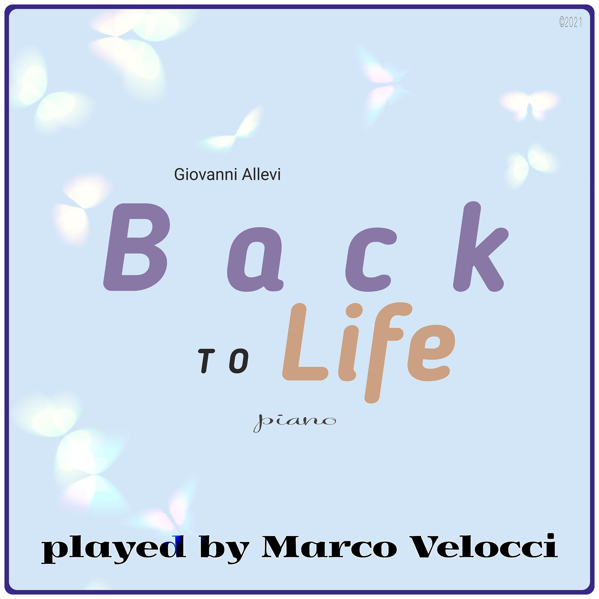 Постер альбома Back to Life (Piano)