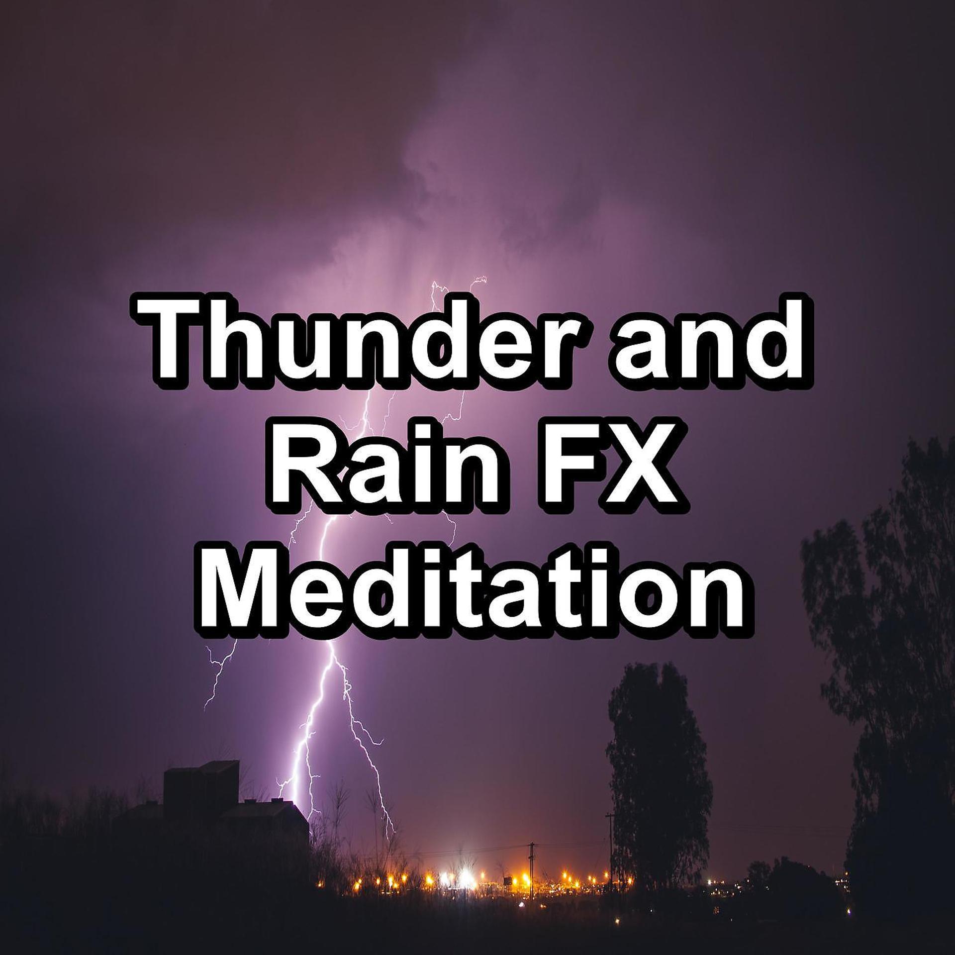 Постер альбома Thunder and Rain FX Meditation