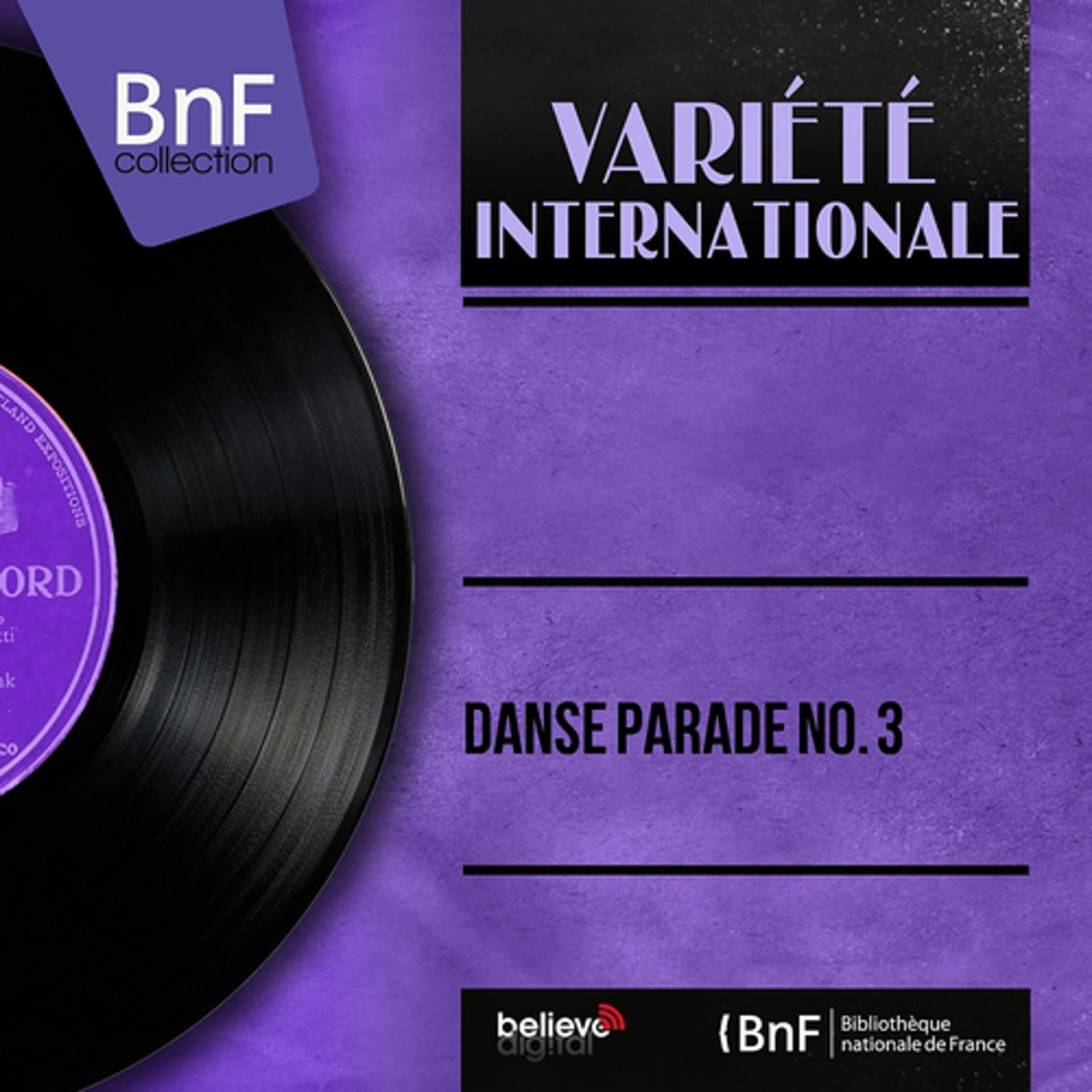 Постер альбома Danse parade No. 3 (Mono version)