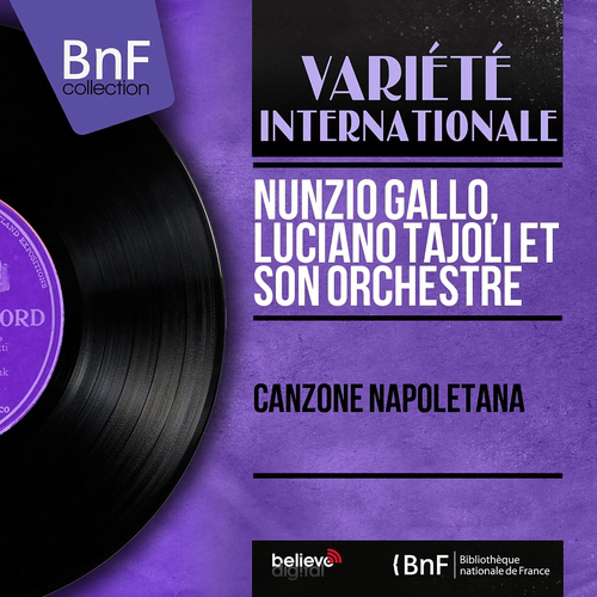 Постер альбома Canzone napoletana (Mono version)