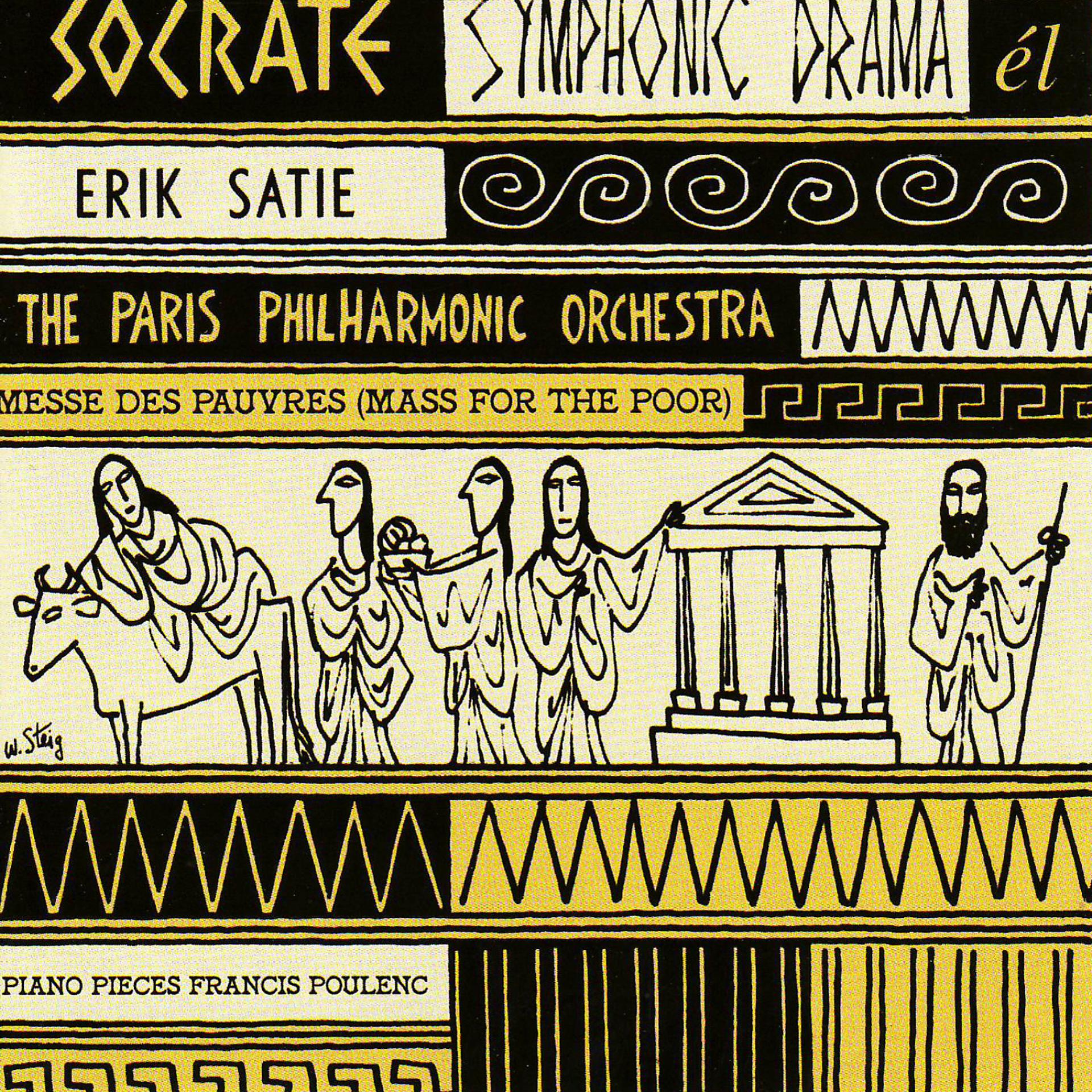 Постер альбома Socrate - Messe Des Pauvres - Poulenc Piano Pieces