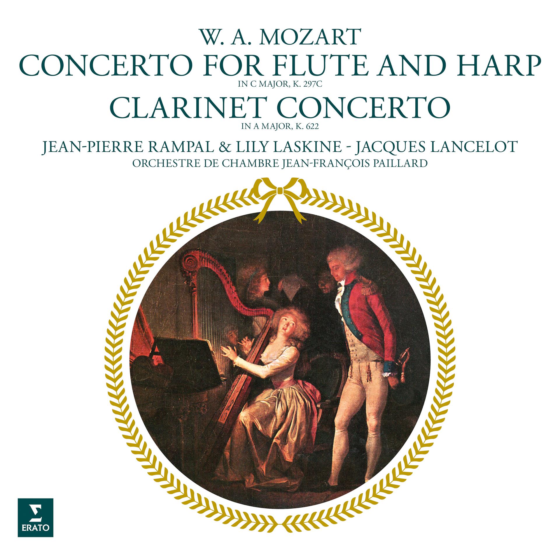 Постер альбома Mozart: Concerto for Flute and Harp & Clarinet Concerto