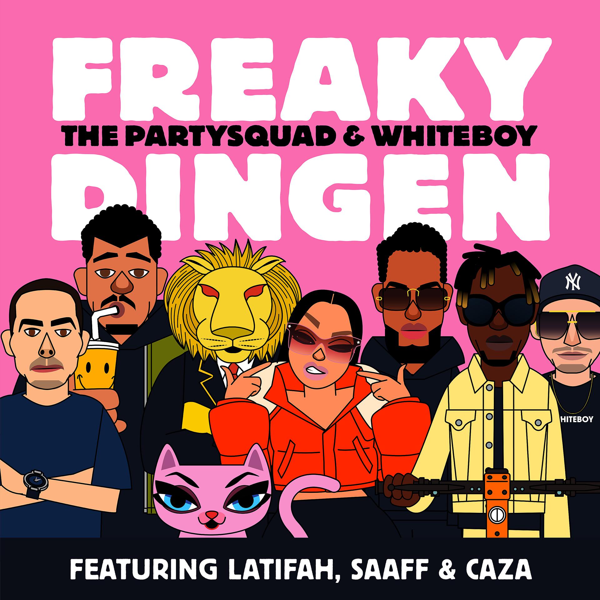 Постер альбома Freaky Dingen (feat. Latifah, Saaff & Caza)