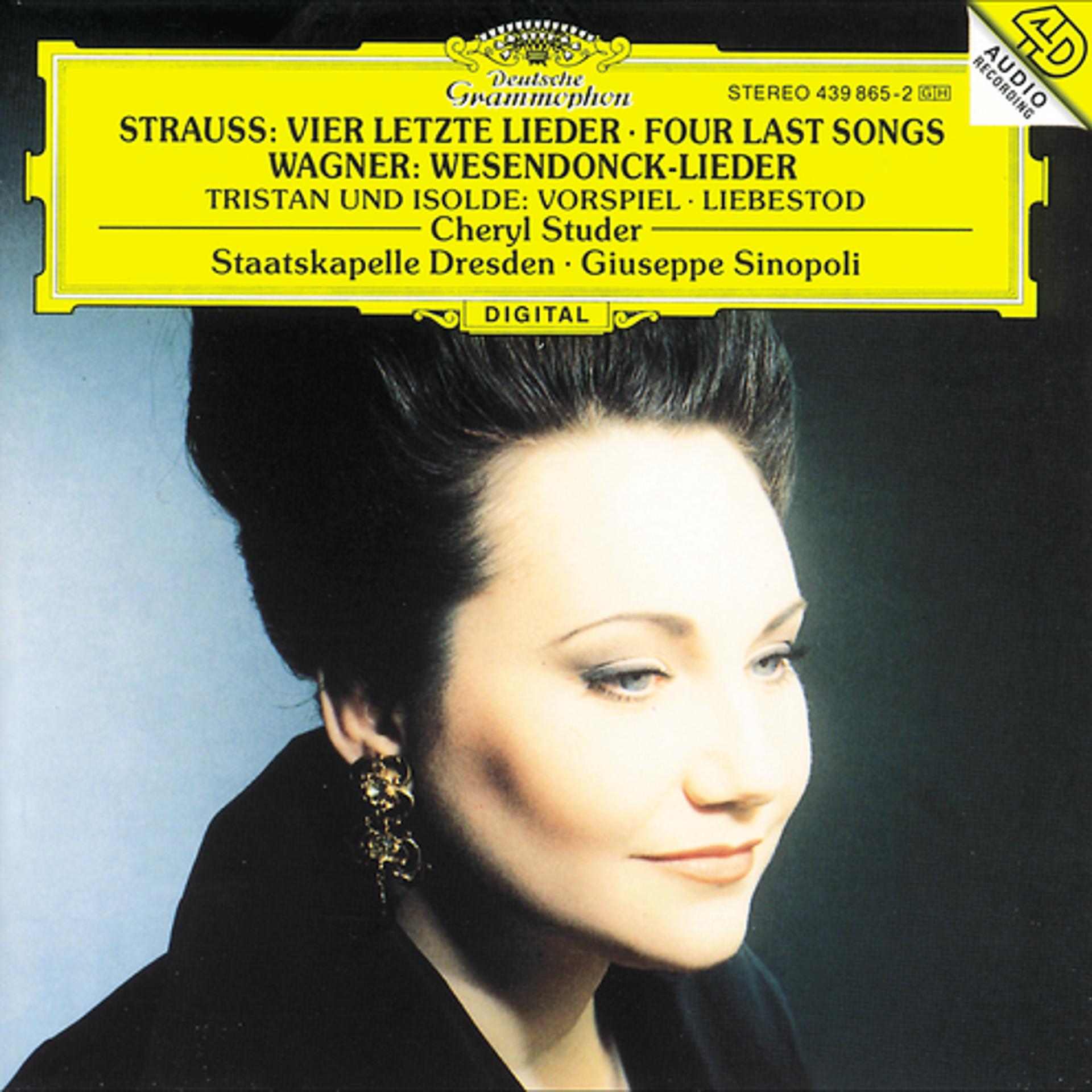 Постер альбома R. Strauss: Vier letzte Lieder / Wagner: Wesendonck-Lieder