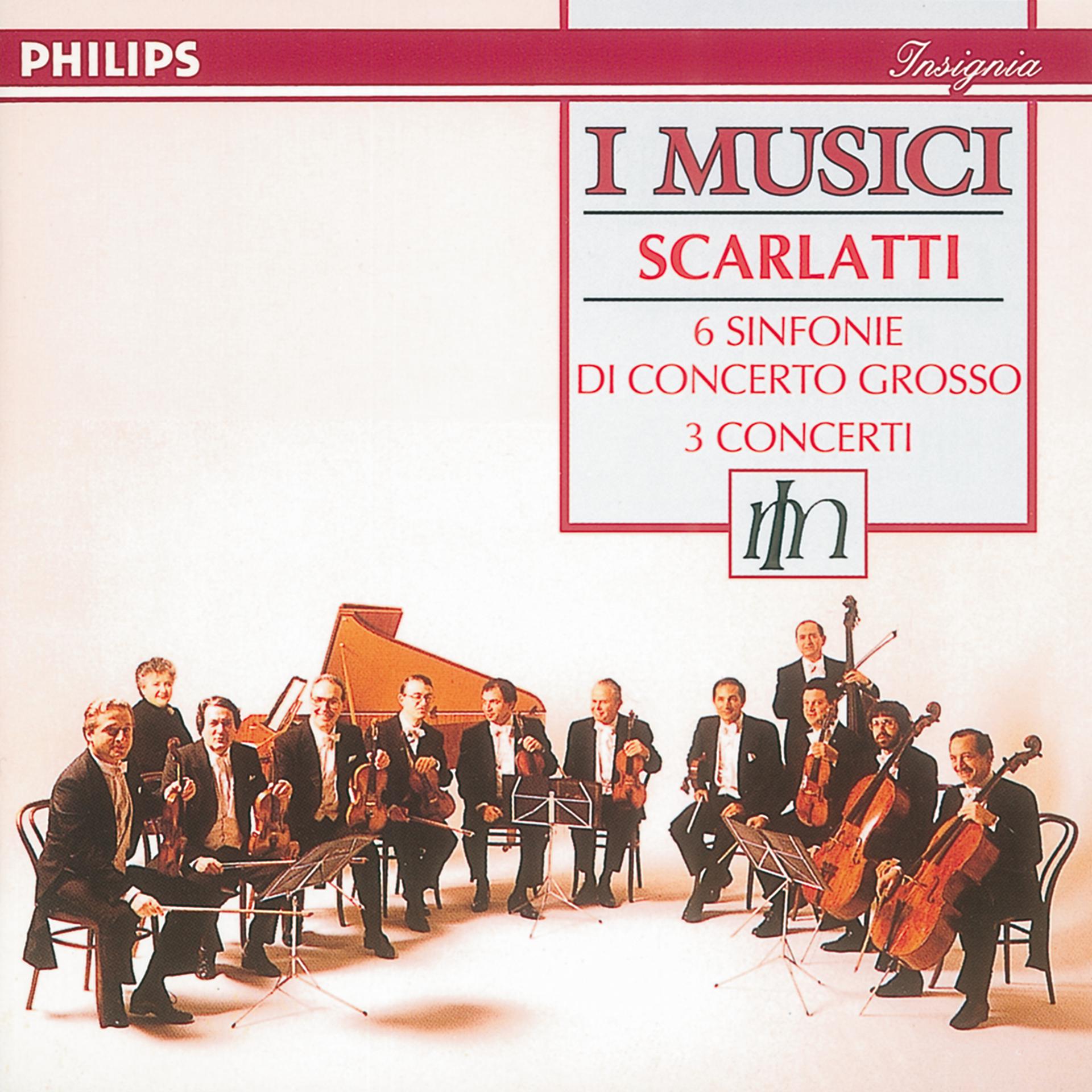 Постер альбома Scarlatti, Alessandro: 6 Sinfonie di Concerto Grosso/Flute Concertos Nos.1 - 3