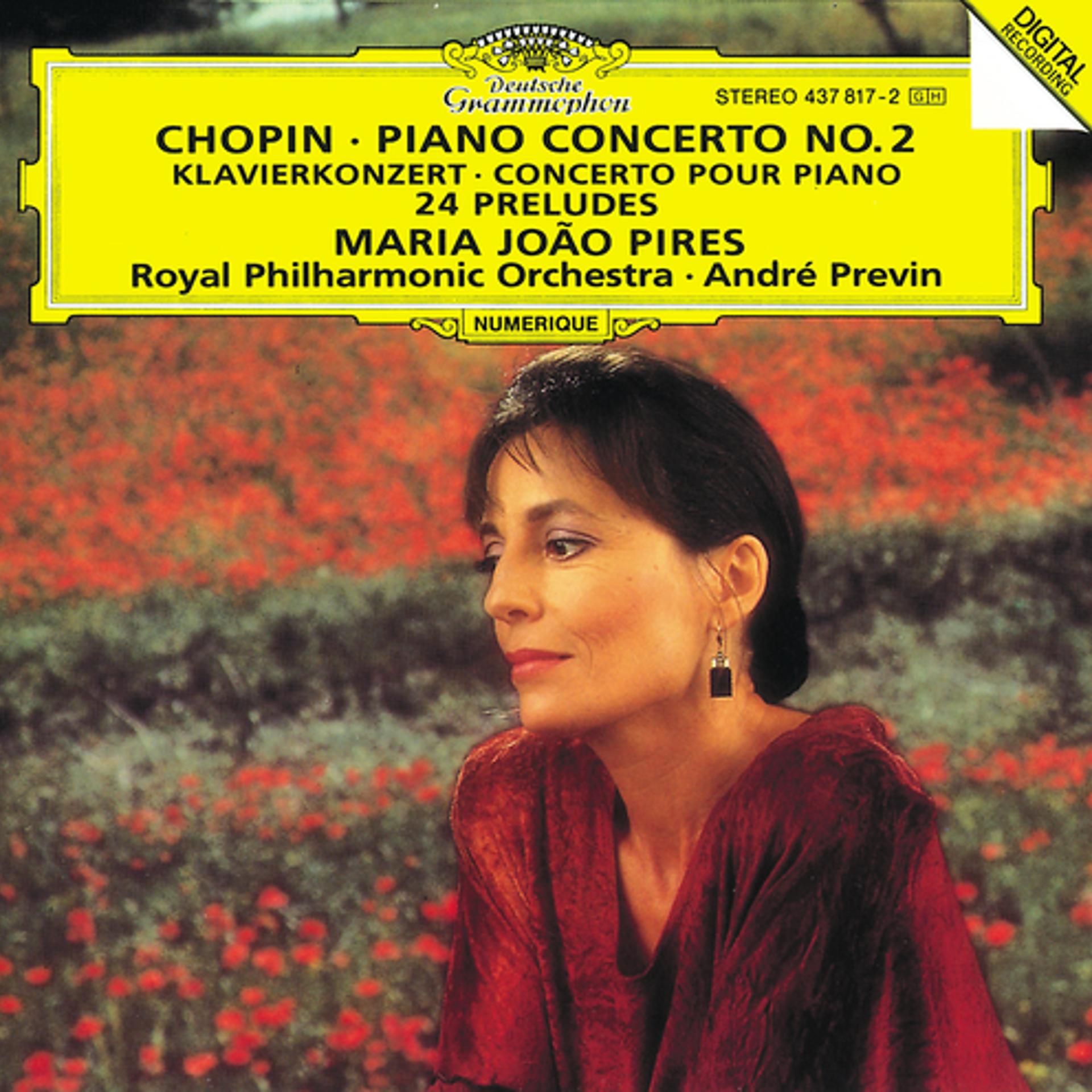 Постер альбома Chopin: Piano Concerto No.2 In F Minor, Op. 21; 24 Preludes, Op. 28