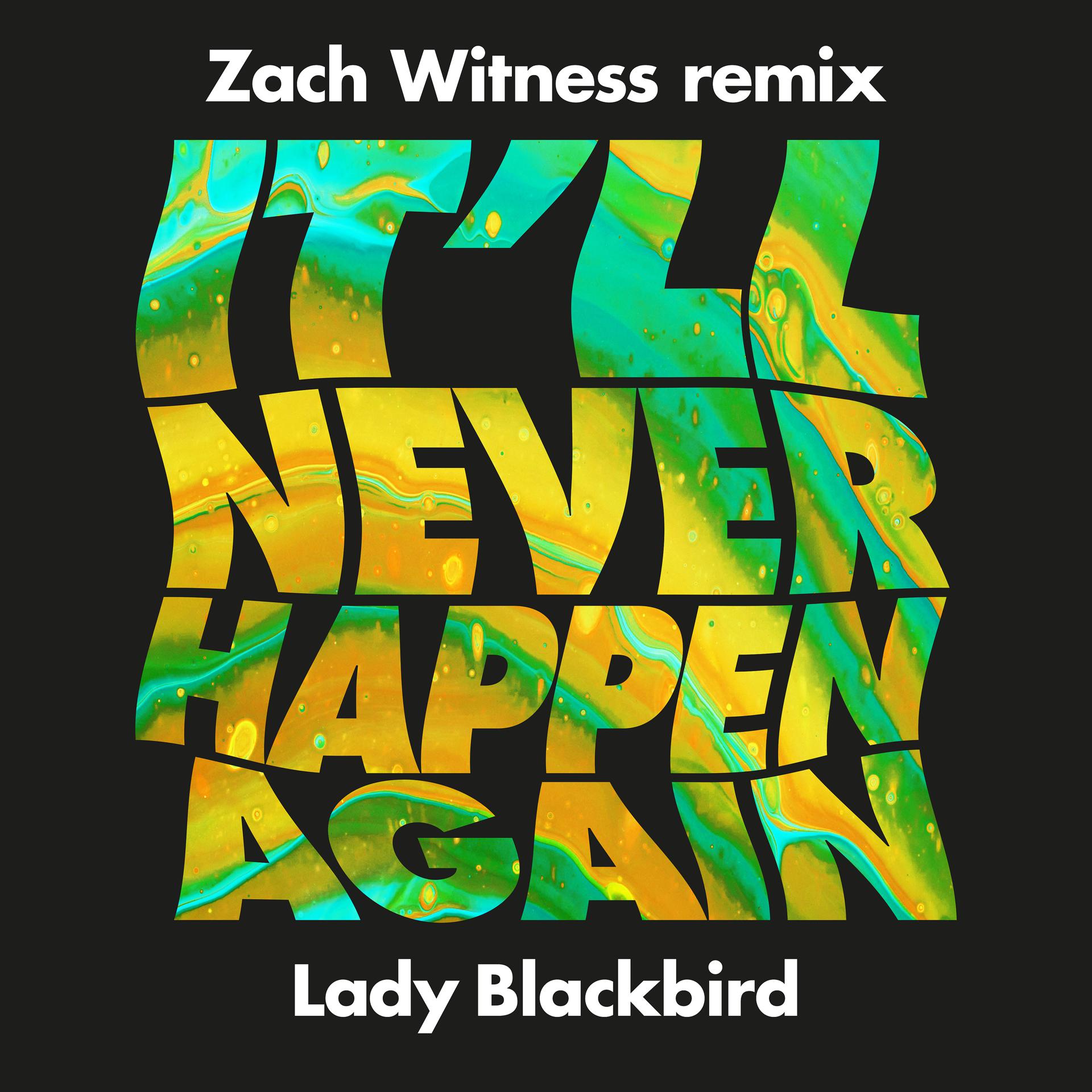 Постер альбома It'll Never Happen Again (Zach Witness Remix)