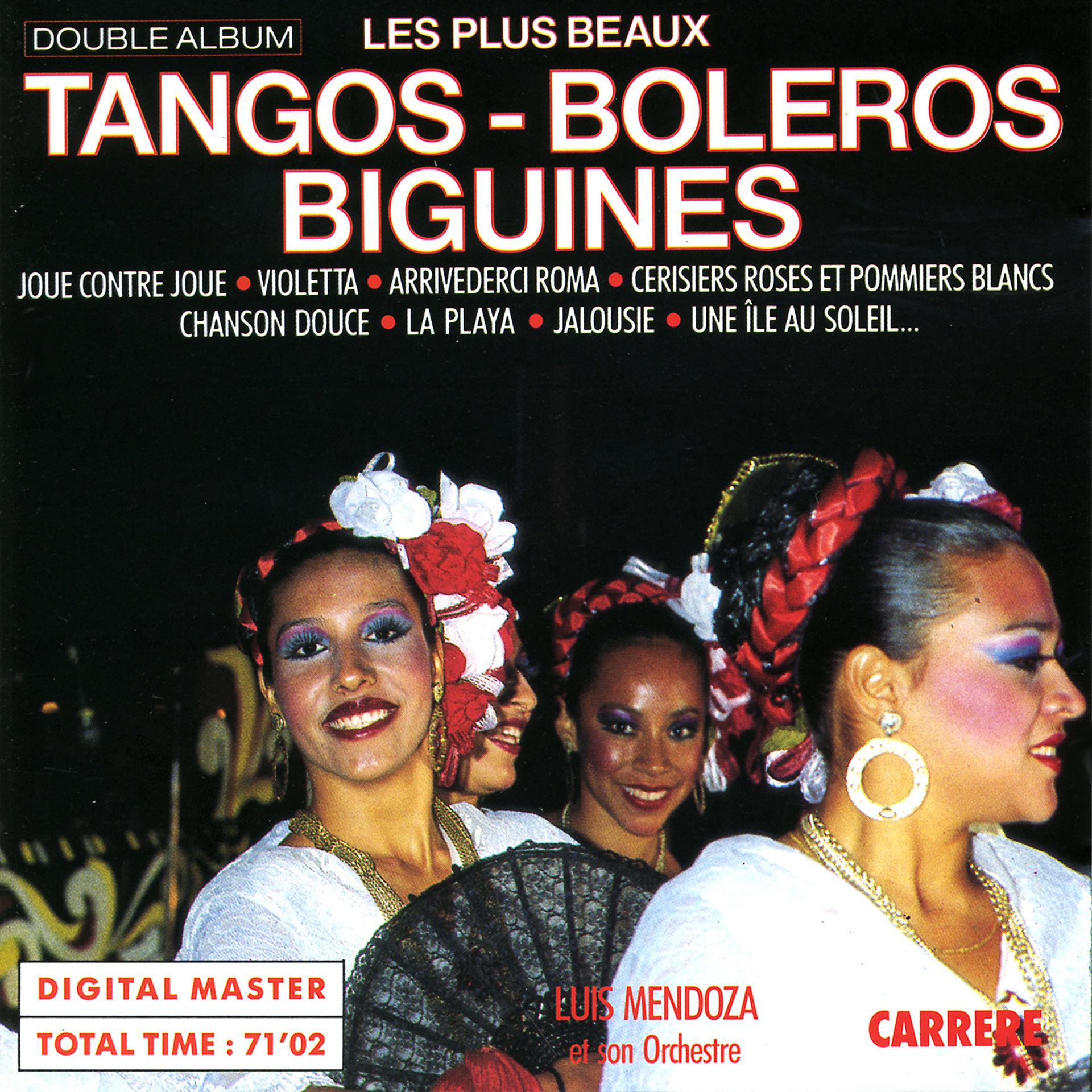 Постер альбома The Most Beautiful Tangos, Boleros And Biguines (Les Plus Beaux Tangos, Boleros Et Biguines)