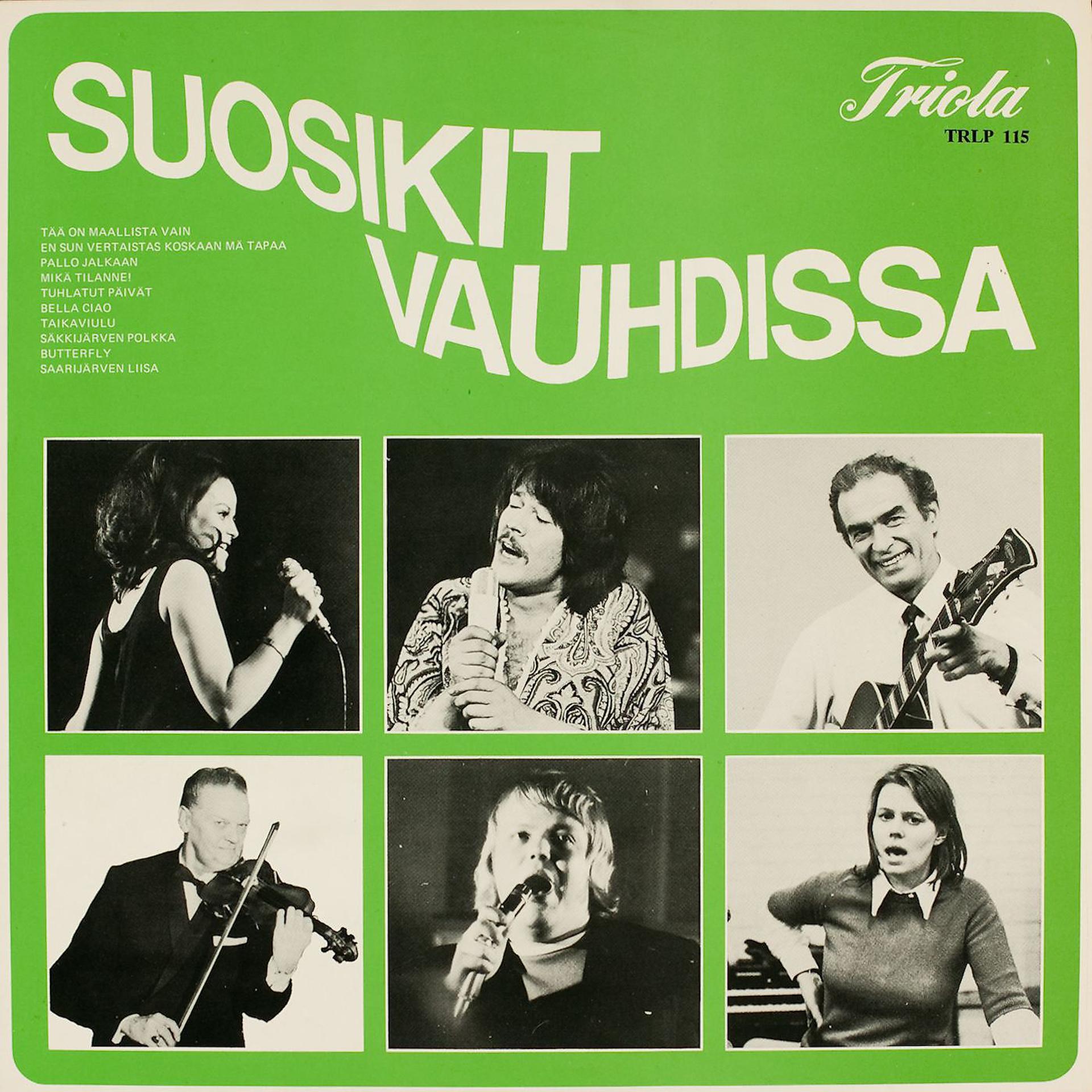 Постер альбома Suosikit vauhdissa