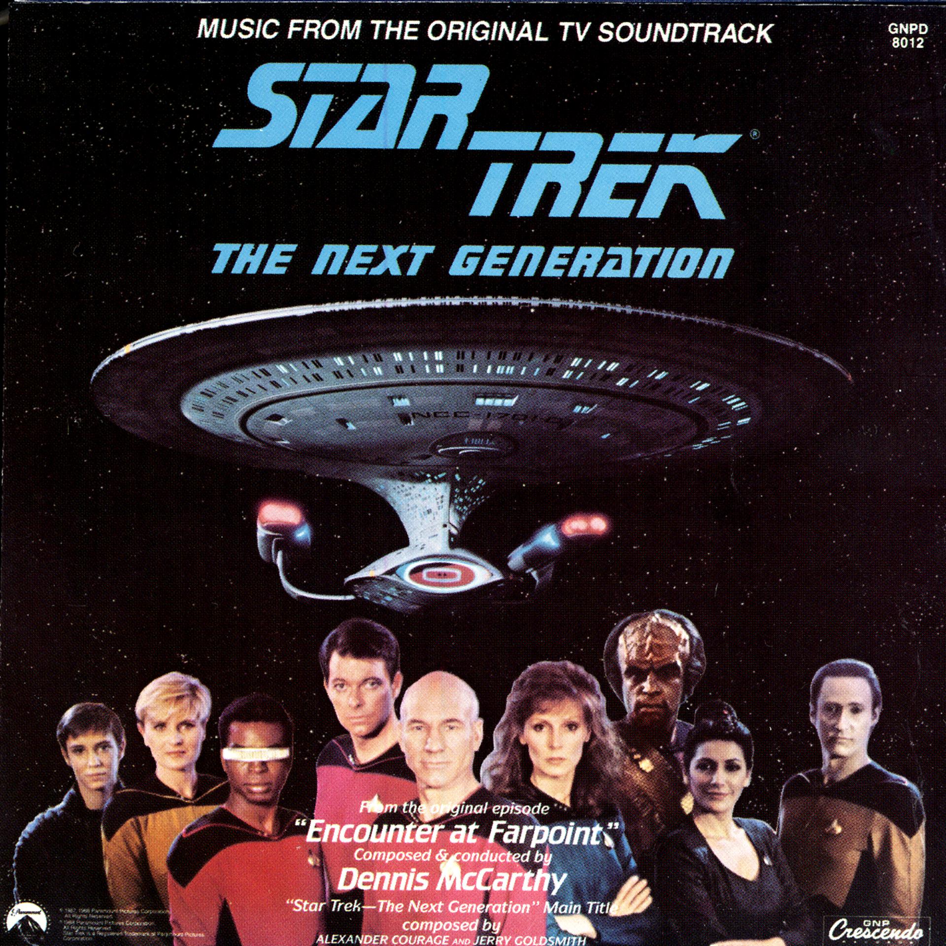 Постер альбома Star Trek: The Next Generation - Encounter at Farpoint