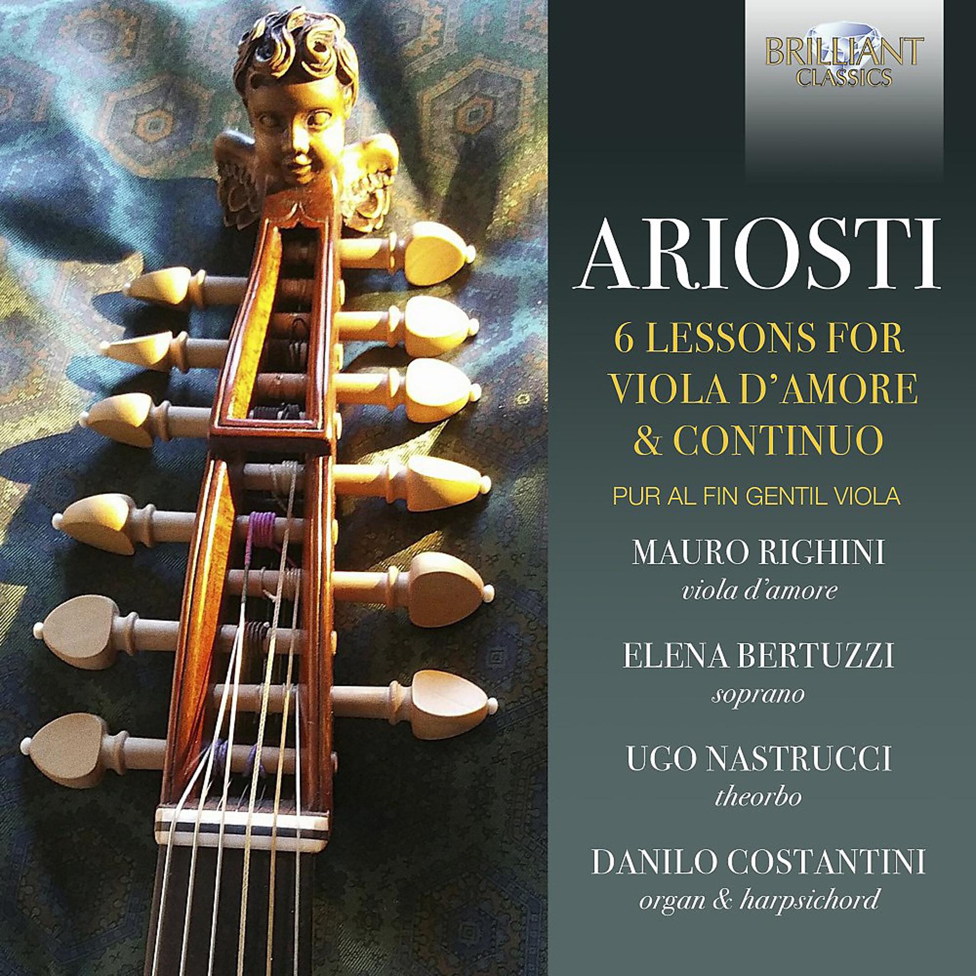 Постер альбома Ariosti: 6 Lessons for Viola d'Amore and Continuo