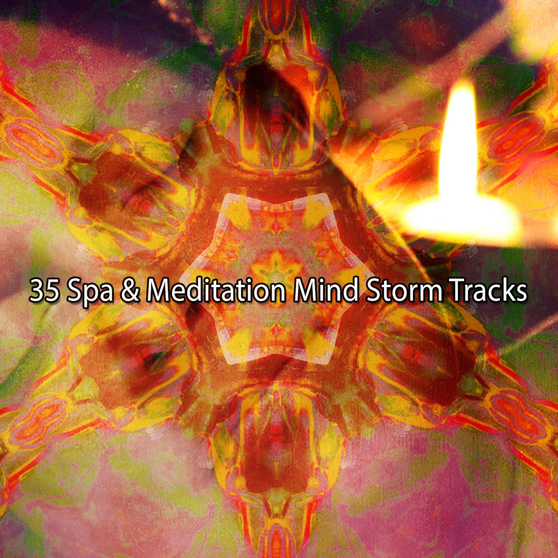 Постер альбома 35 треков Mind Storm для спа и медитации