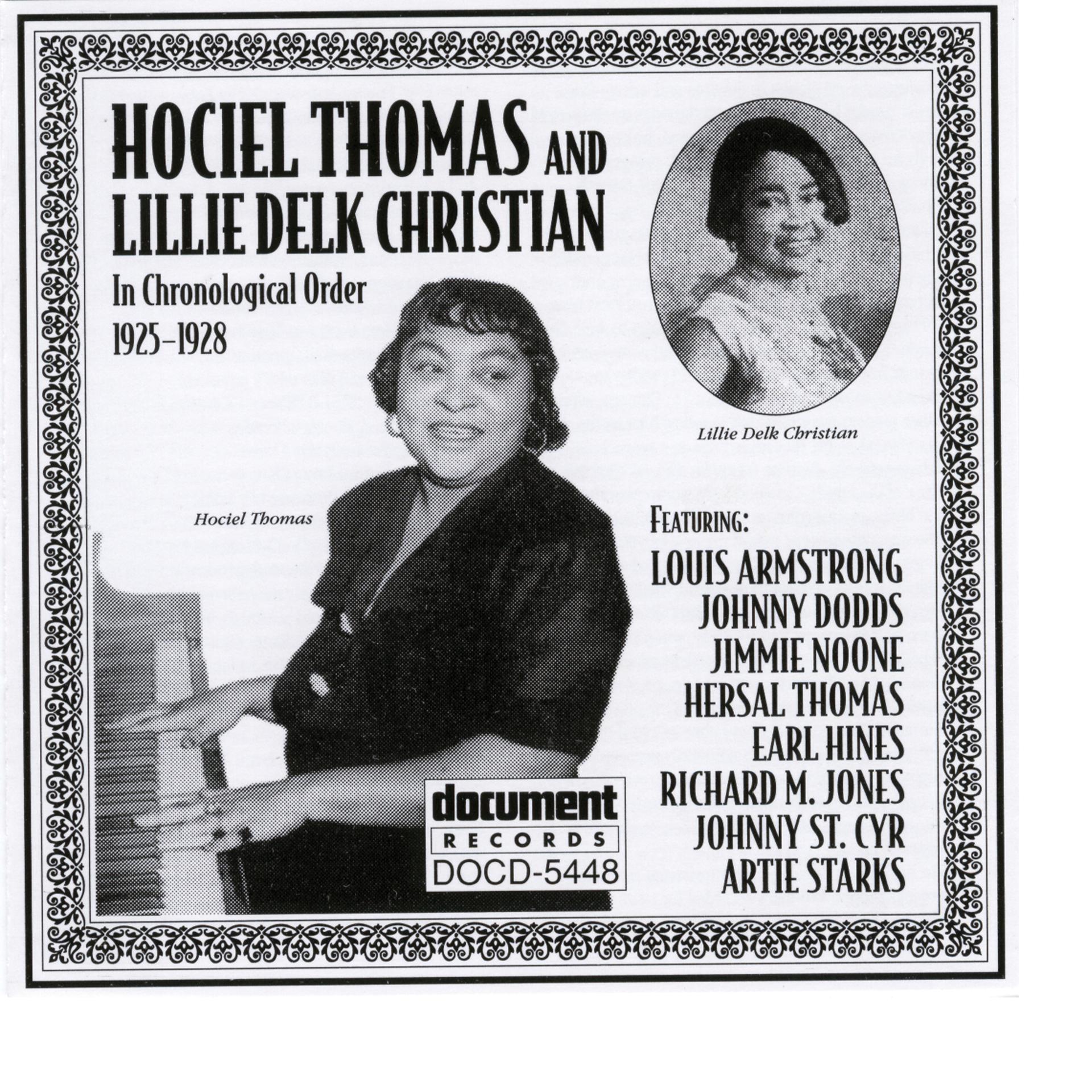 Постер альбома Hociel Thomas and Lillie Delk Christian (1925-1928)