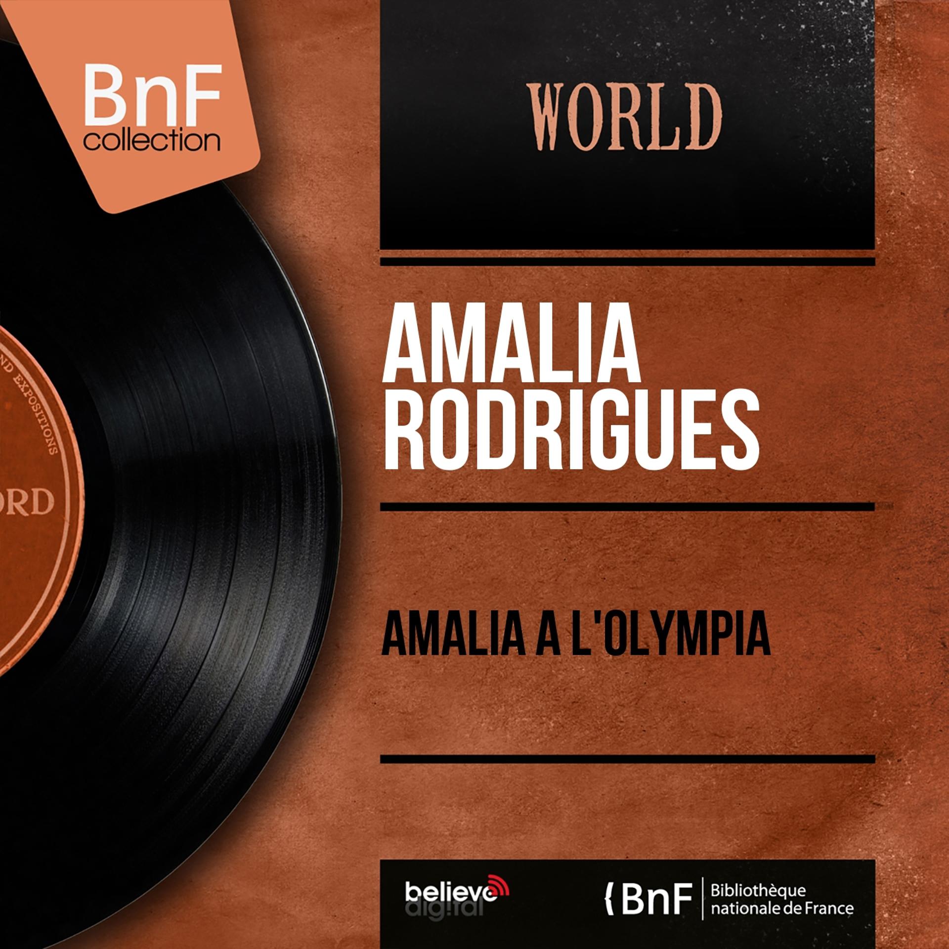 Постер альбома Amalia à l'Olympia (Live, Mono Version)