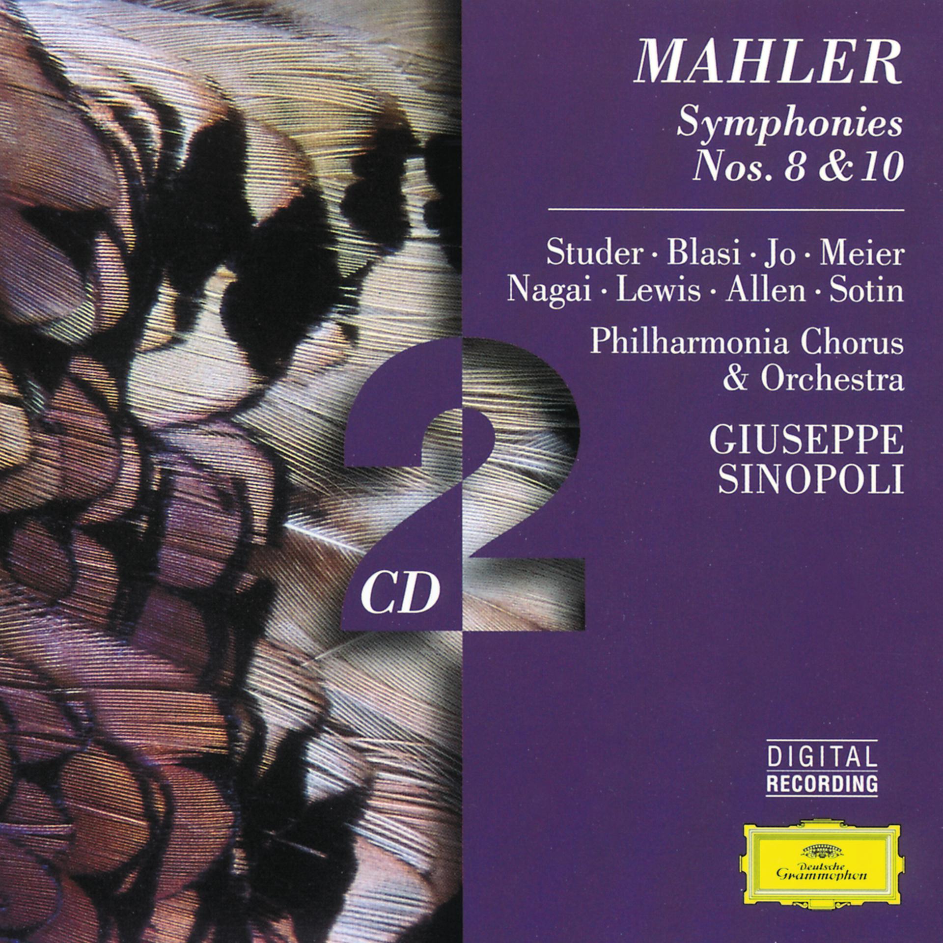 Постер альбома Mahler: Symphonies Nos. 10 & 8