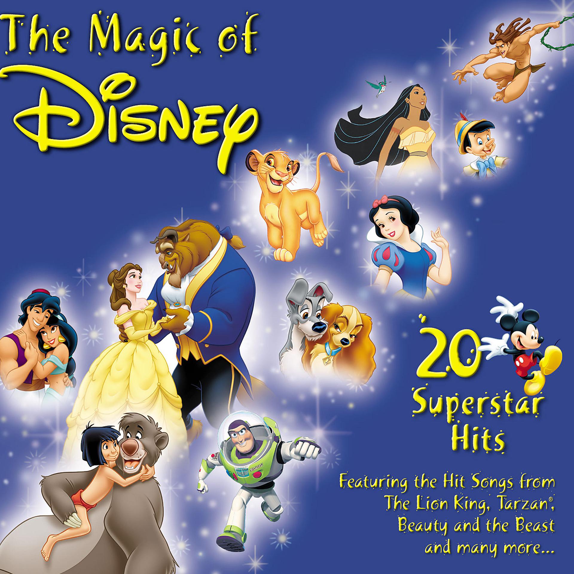Постер альбома The Magic Of Disney - 20 Superstar Hits