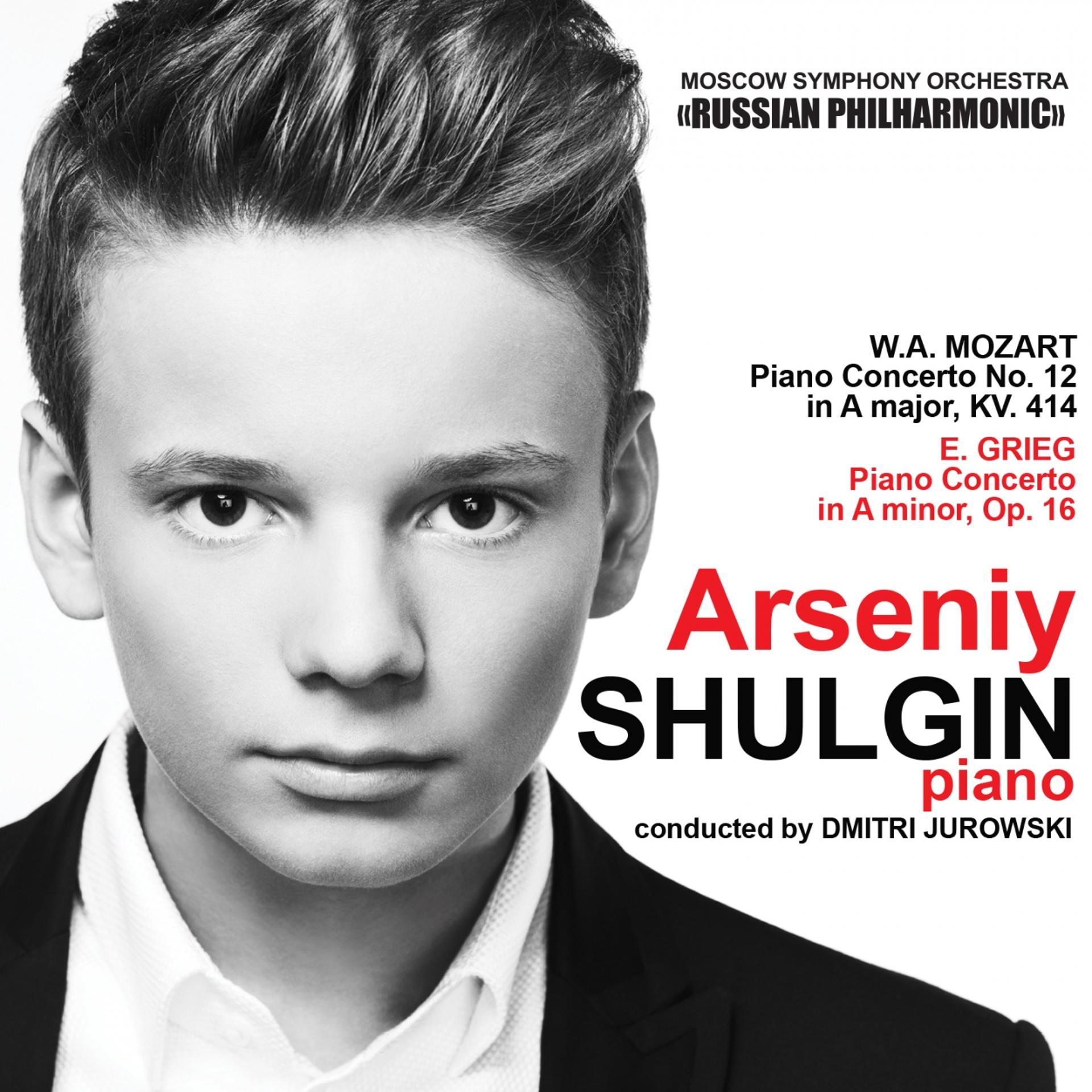 Постер альбома Арсений Шульгин играет Моцарта и Грига