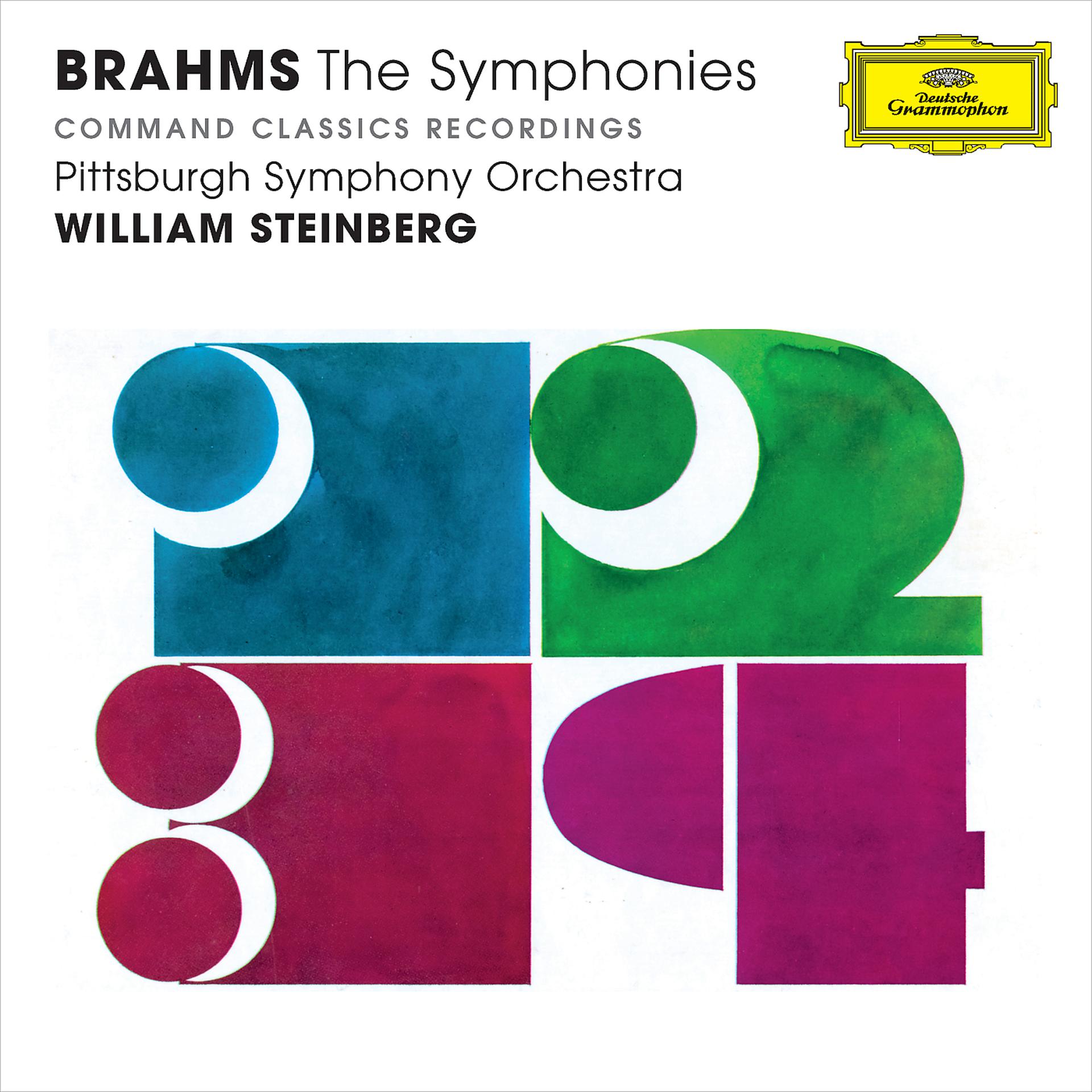 Постер альбома Brahms: Symphonies Nos. 1 - 4 & Tragic Ouverture