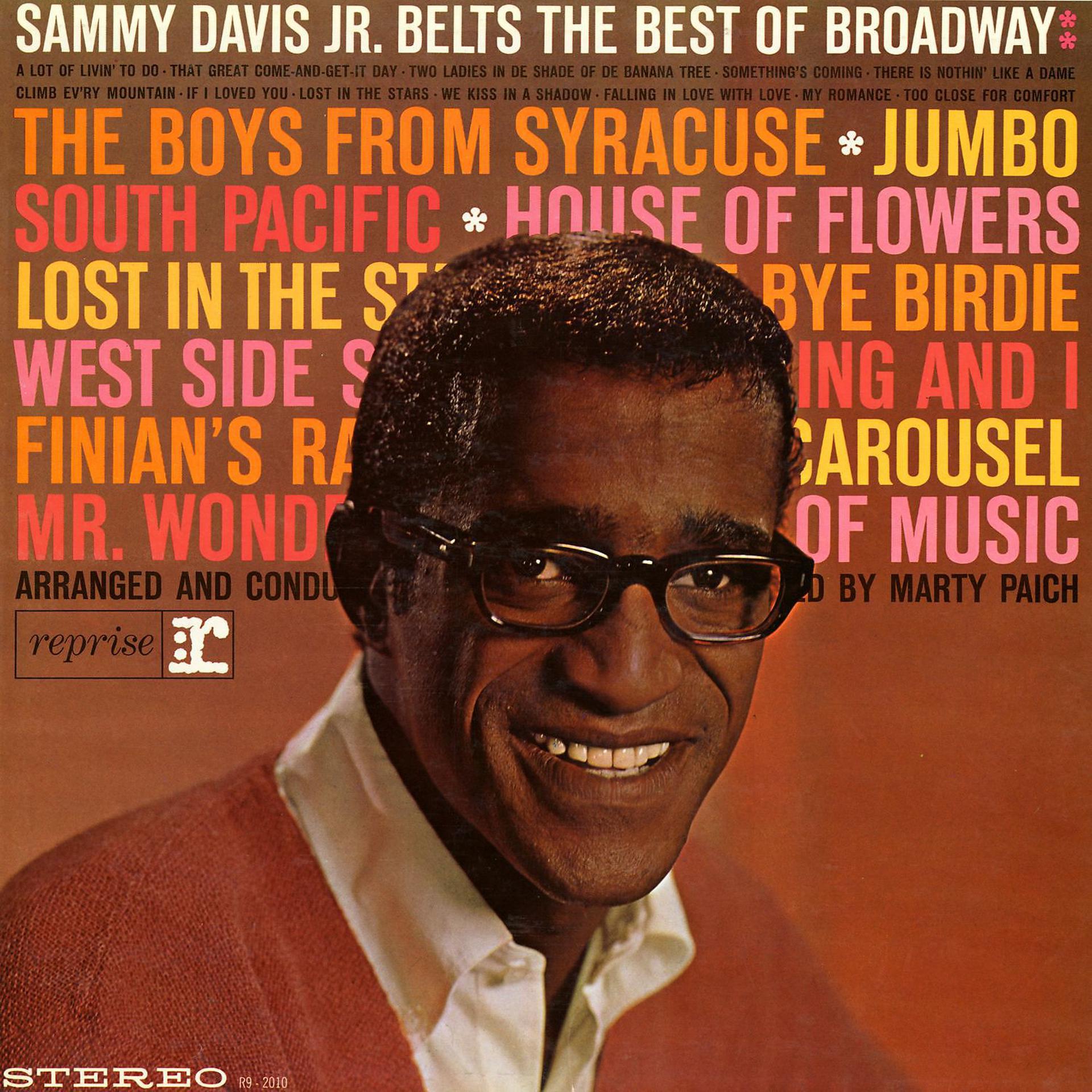 Постер альбома Sammy Davis Jr. Belts The Best Of Broadway
