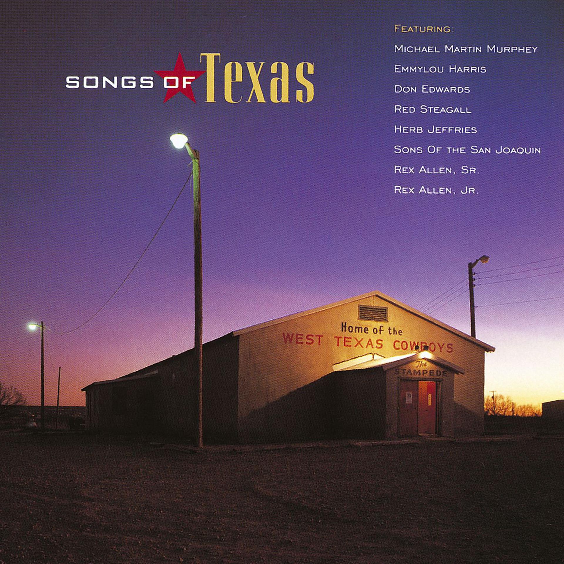 Постер альбома Songs of Texas