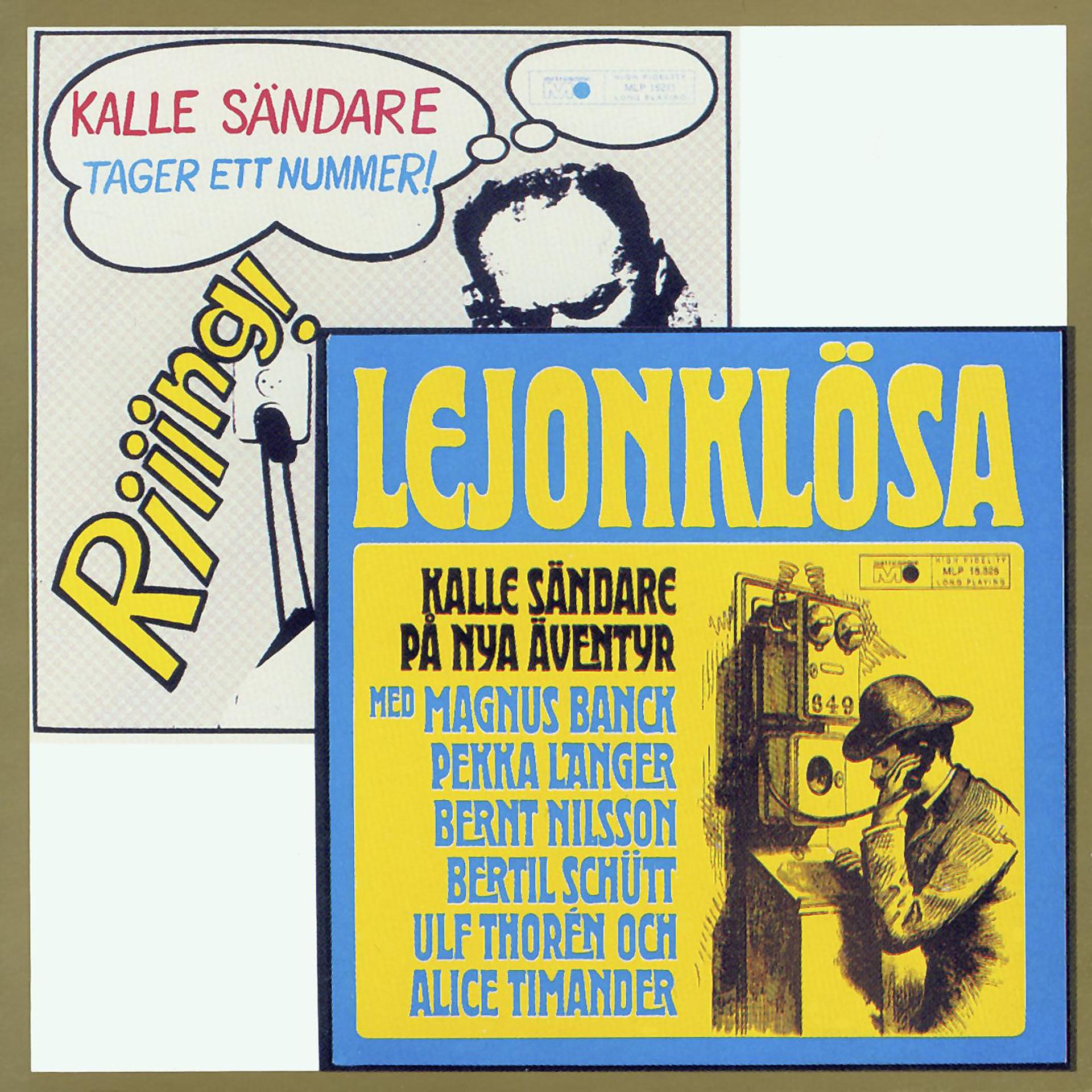 Постер альбома Tager ett nummer / Lejonklösa