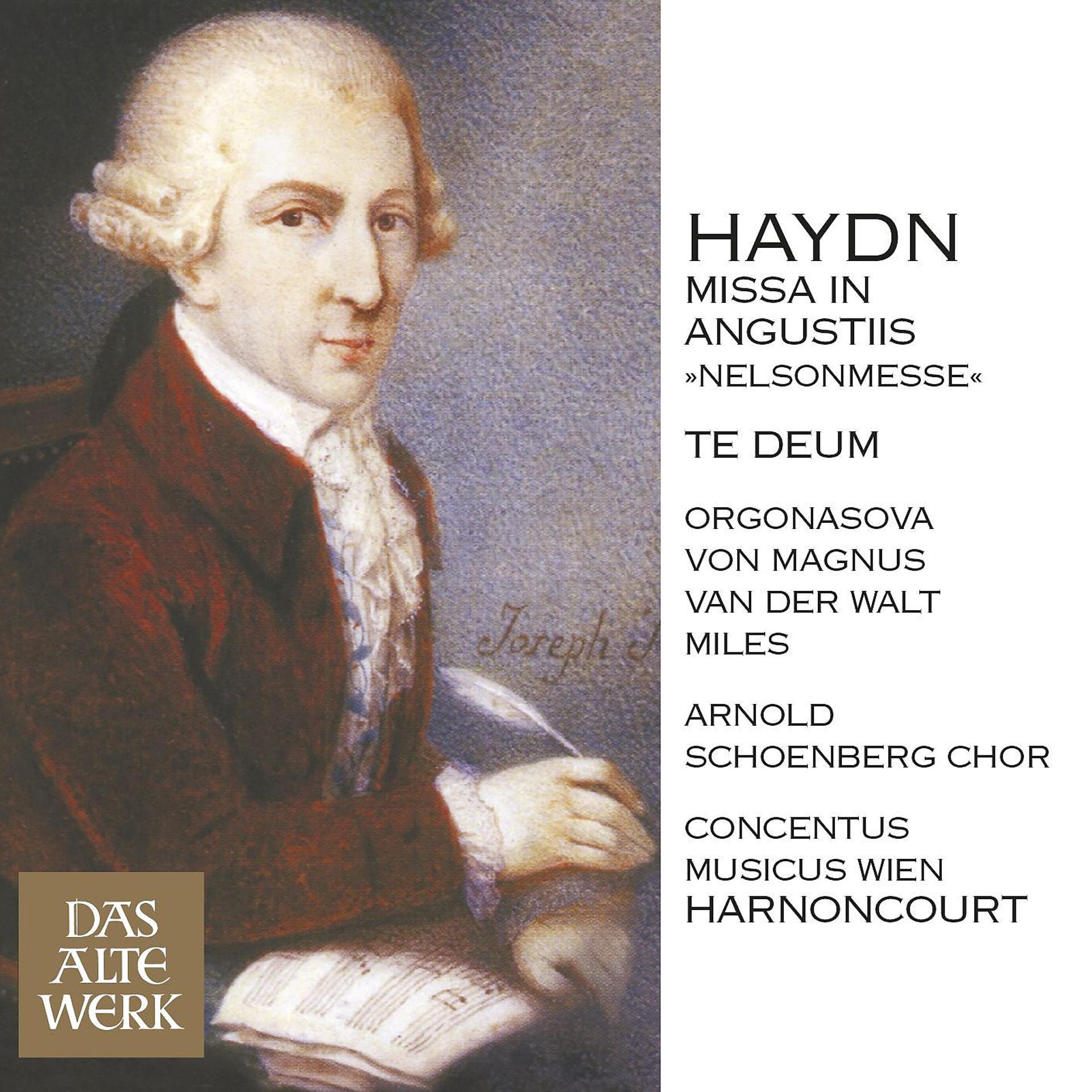 Постер альбома Haydn : Mass No.11 in D minor, 'Missa in angustiis' [Nelson Mass] & Te Deum (DAW 50)
