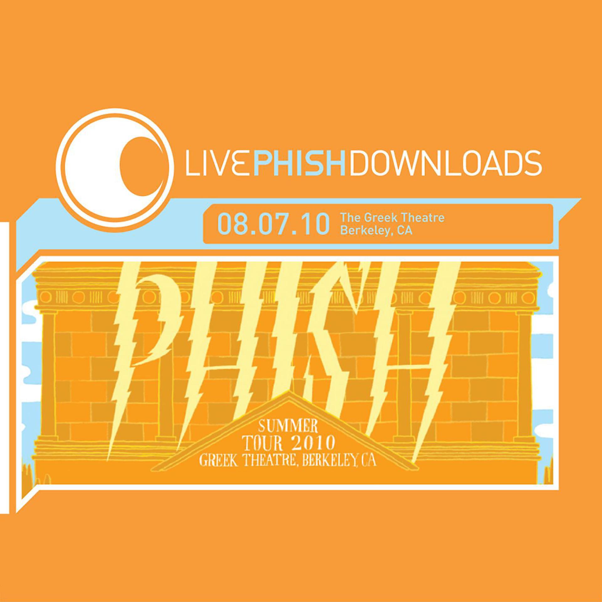 Постер альбома Live Phish:  8/7/10 Greek Theatre, Berkeley, CA