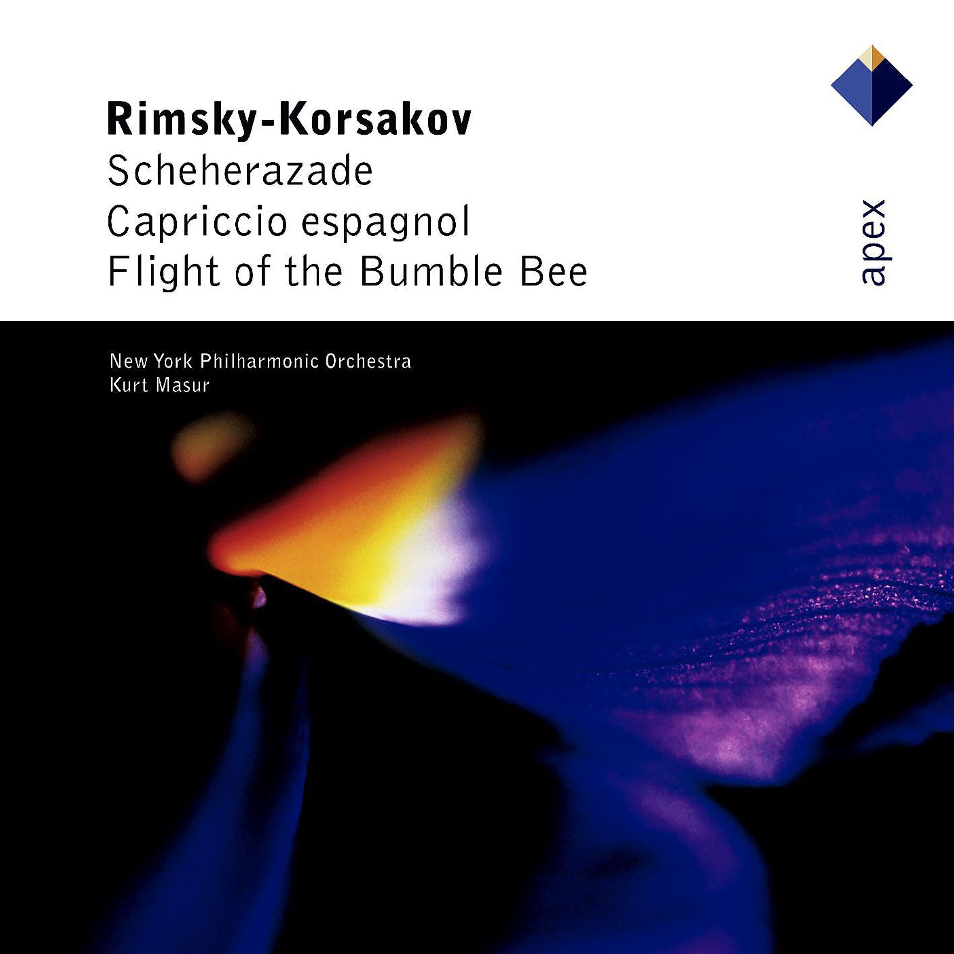 Постер альбома Rimsky-Korsakov: Scheherazade, Capriccio espagnol & Flight of the Bumblebee