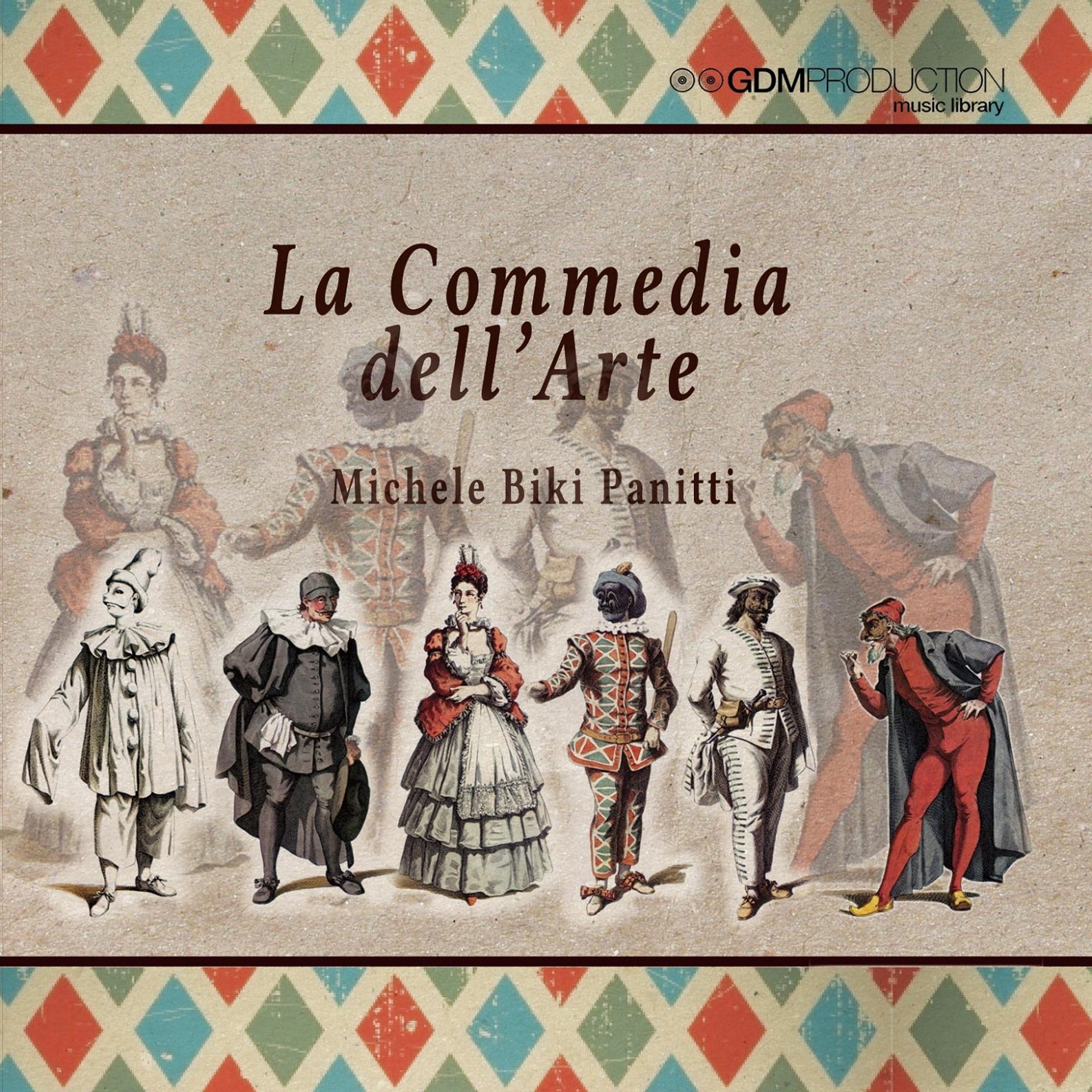 Постер альбома GDM Production Music Library: La commedia dell'arte