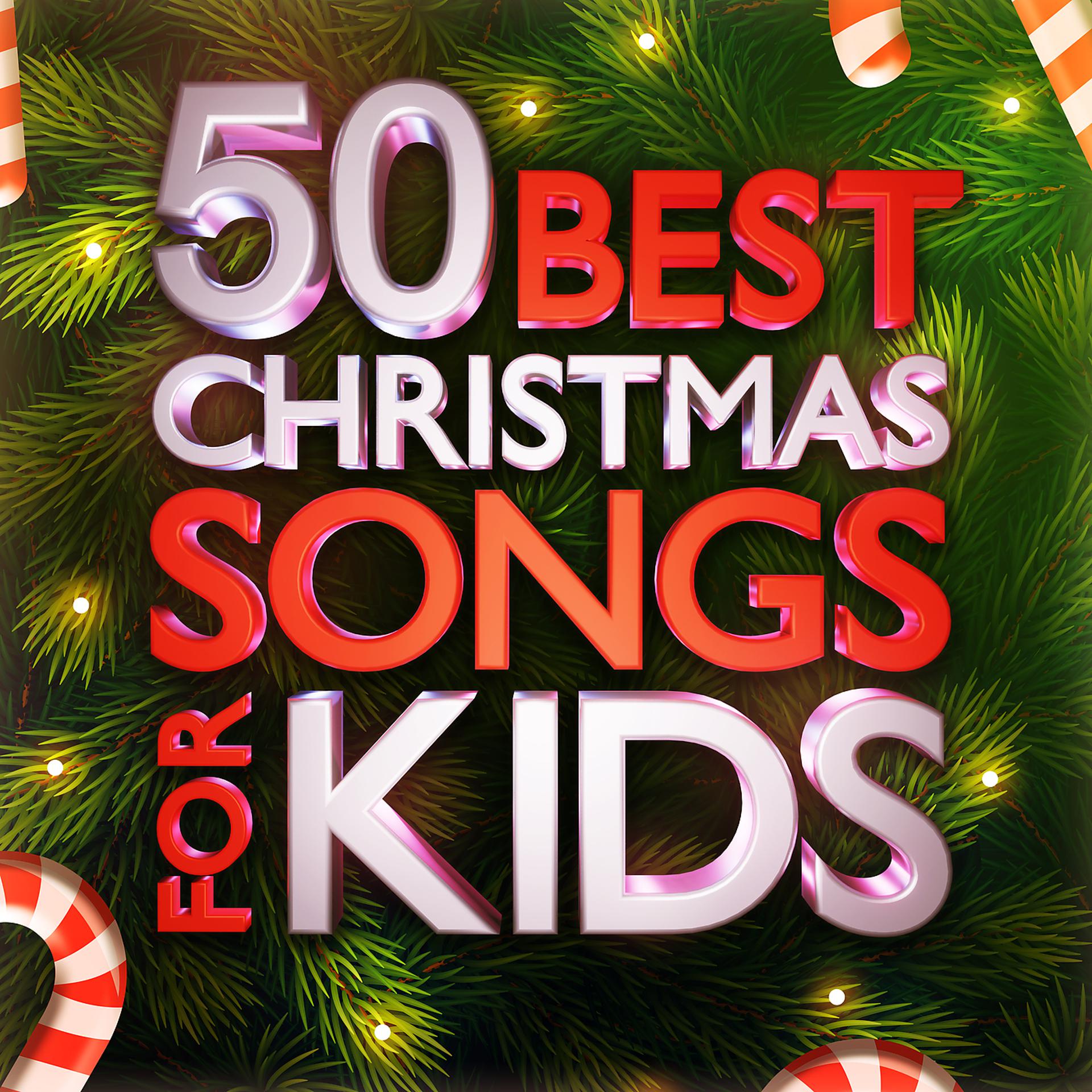 Постер альбома 50 Best Christmas Songs For Kids