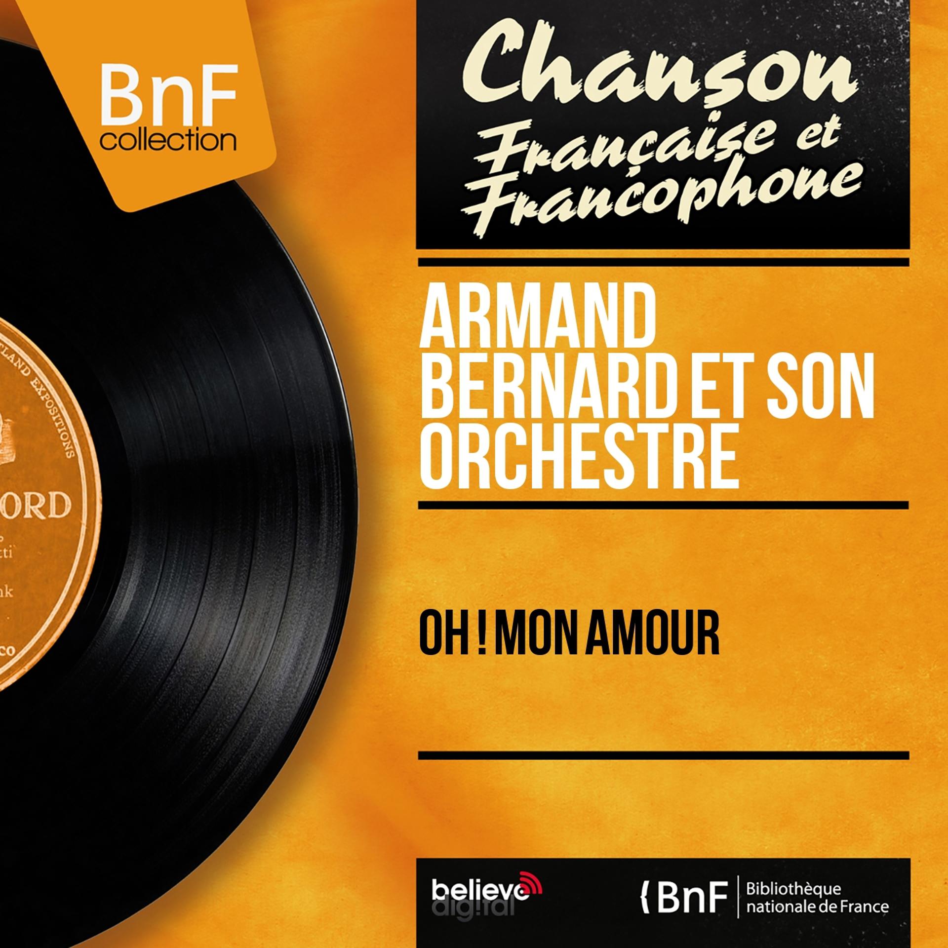 Постер альбома Oh ! Mon amour