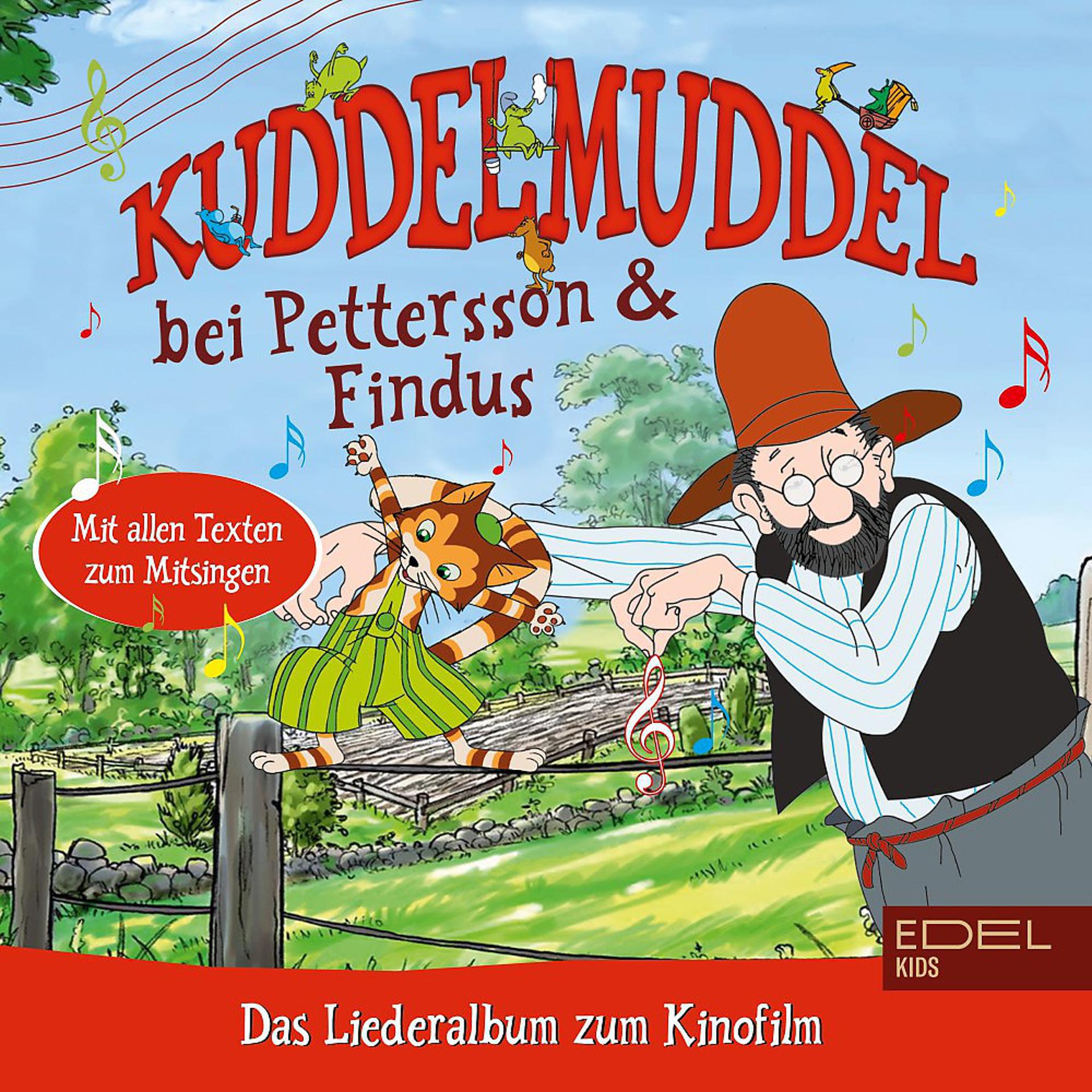 Постер альбома Kuddelmuddel bei Pettersson und Findus (Das Liederalbum zum Kinofilm)