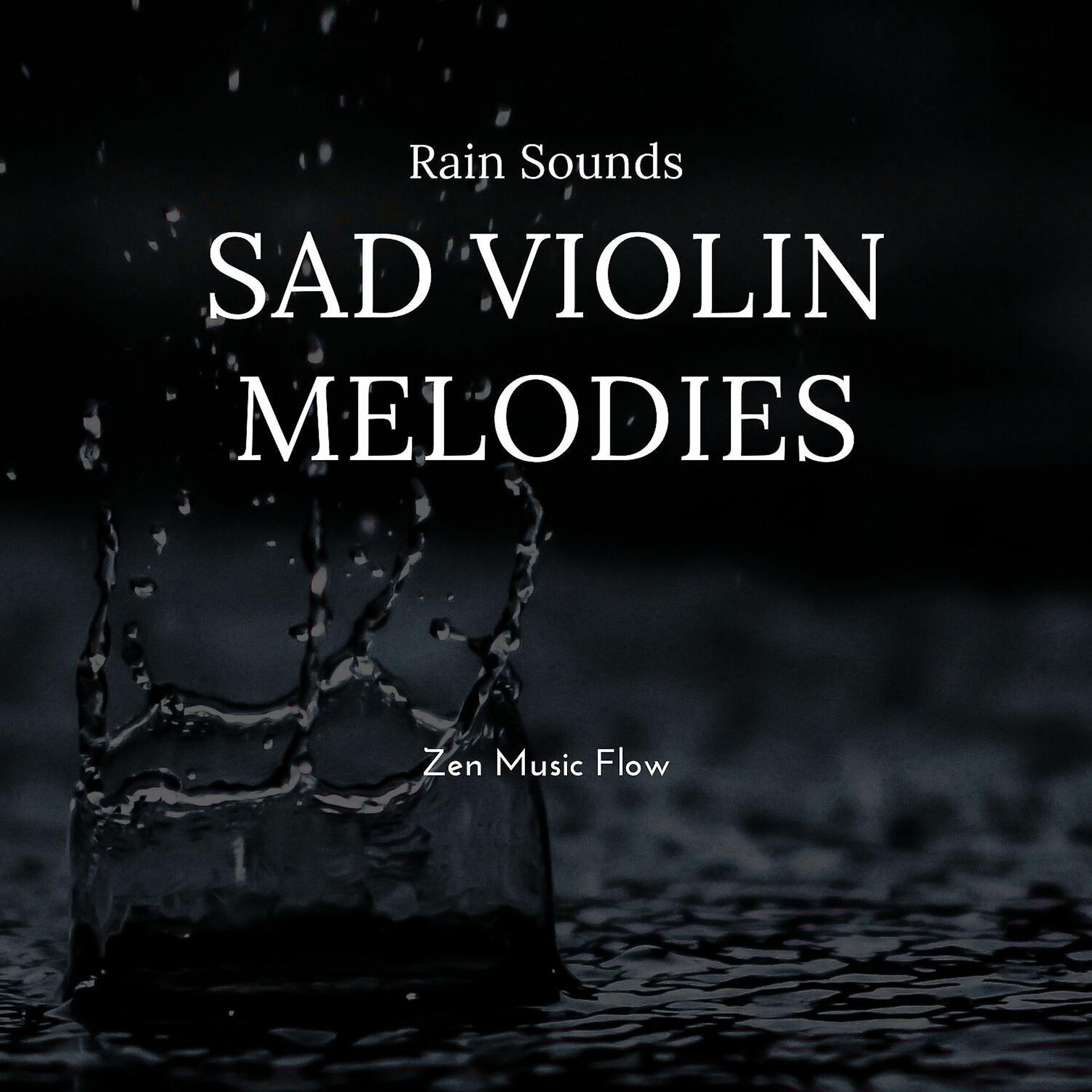 Постер альбома Relaxing Falling Rain with Violin Music