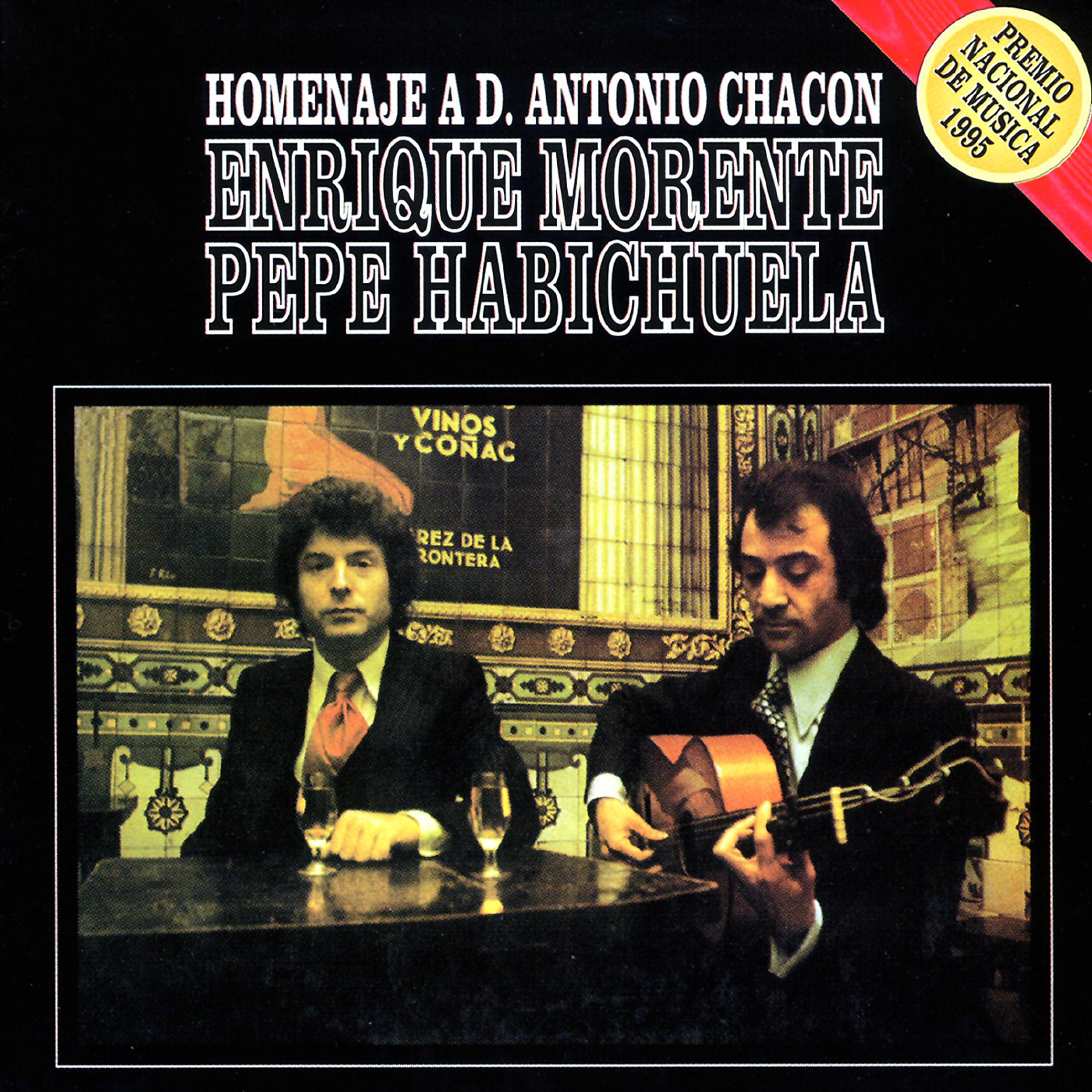 Постер альбома Homenaje a Don Antonio Chacón