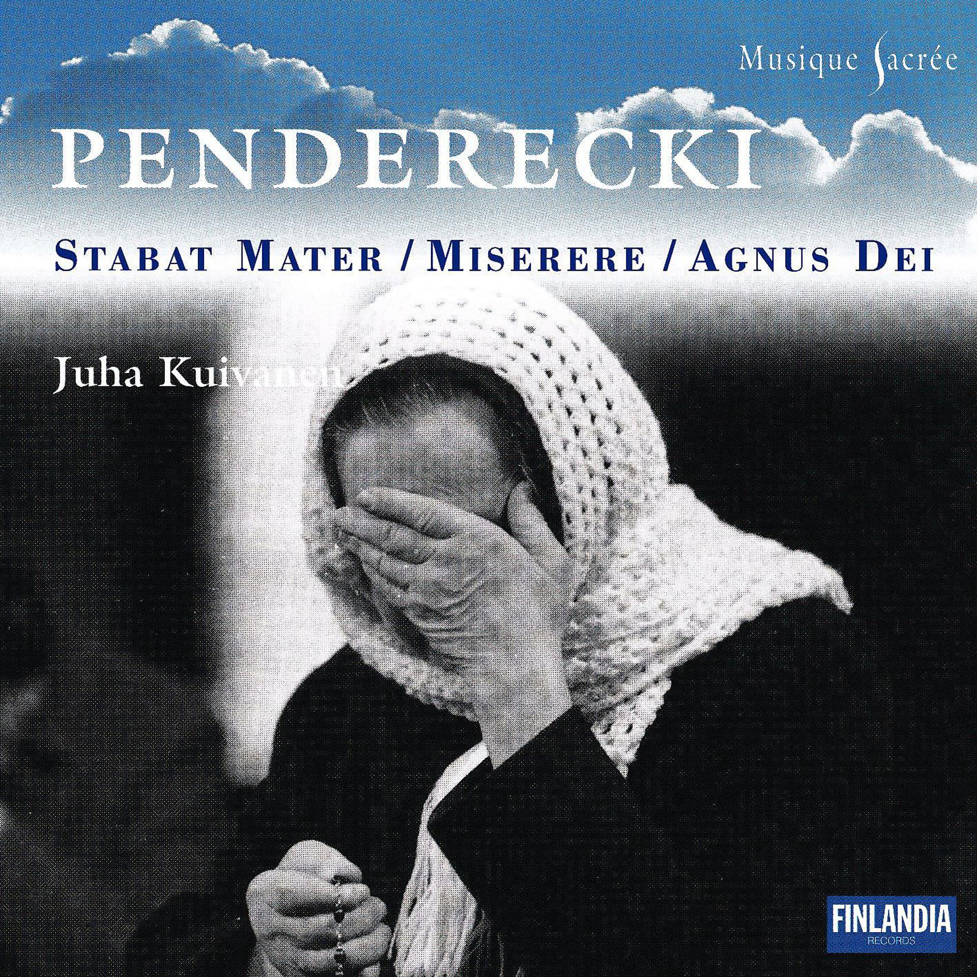 Постер альбома Penderecki Stabat Mater - Compl Sacred Works for Ch - Musique Sacrée series