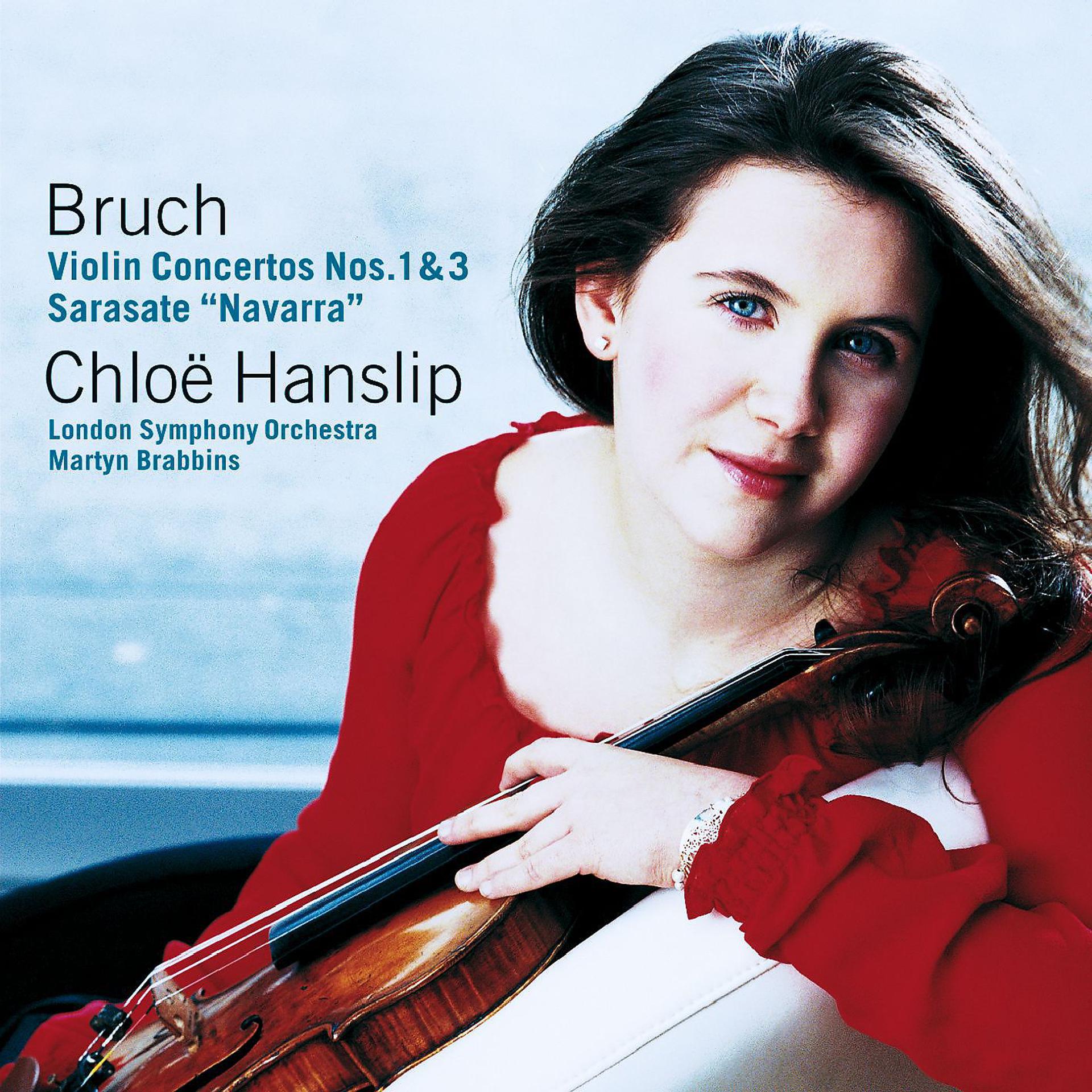Постер альбома Various composers - Bruch : Violin Concertos 1 & 3; Sarasate : Navarra