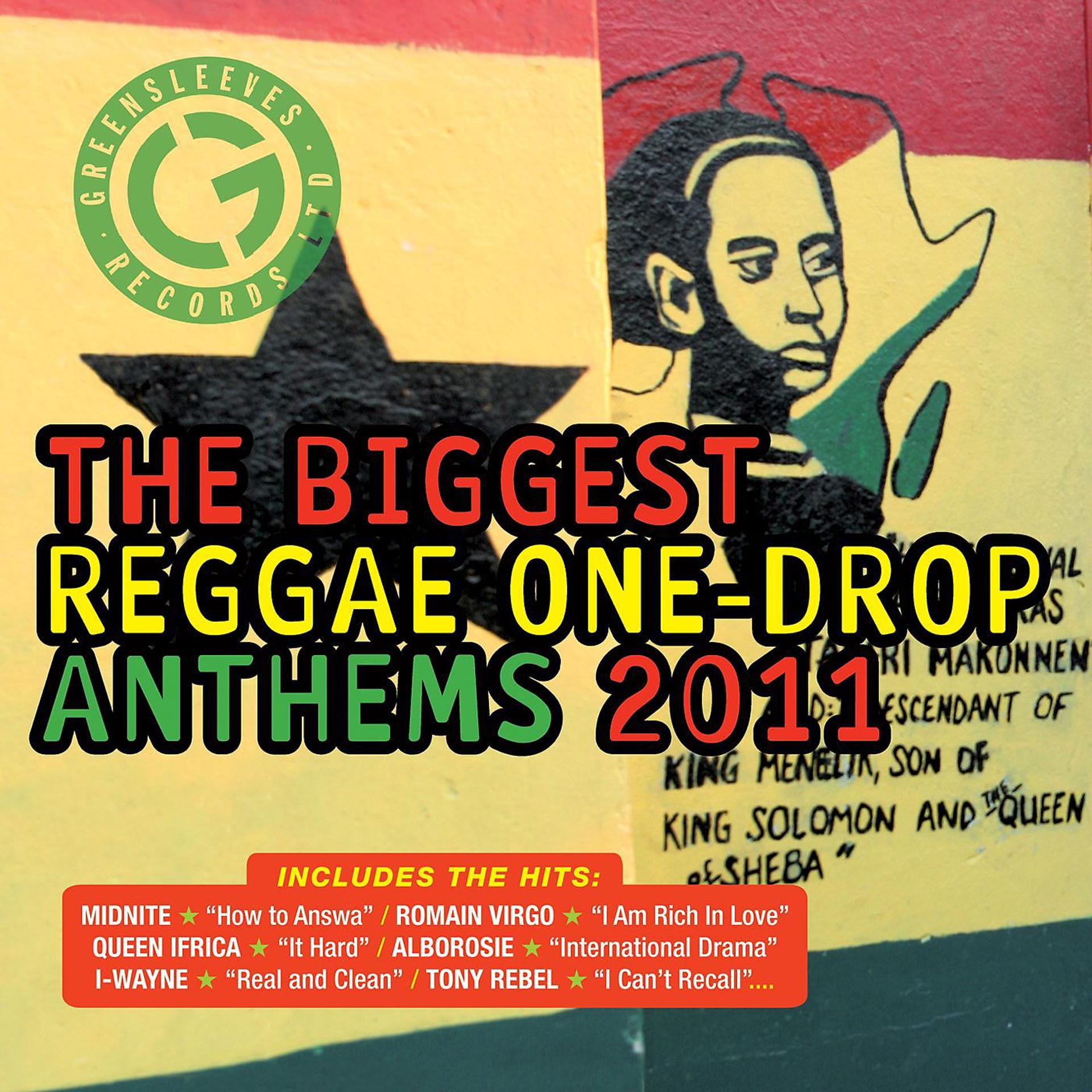 Постер альбома The Biggest Reggae One Drop Anthems 2011