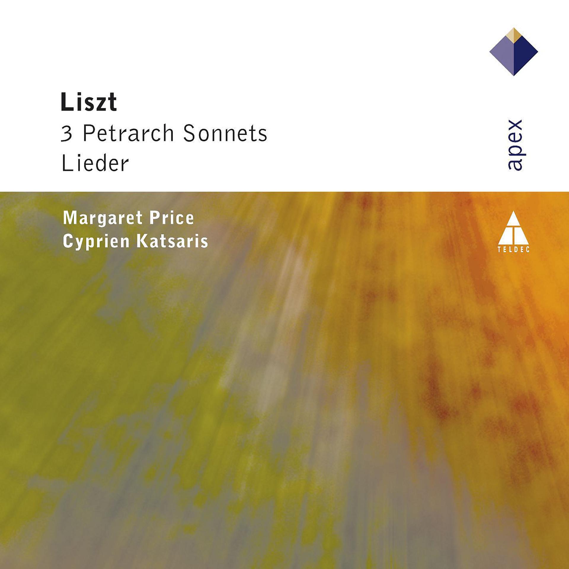 Постер альбома Liszt : 3 Petrarch Sonnets & Lieder